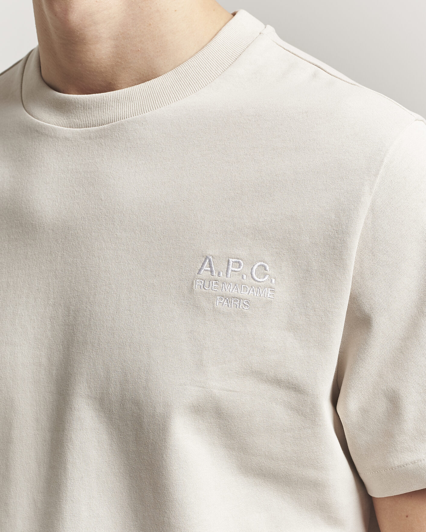 Heren | T-shirts | A.P.C. | Rue Madame T-Shirt Mastic