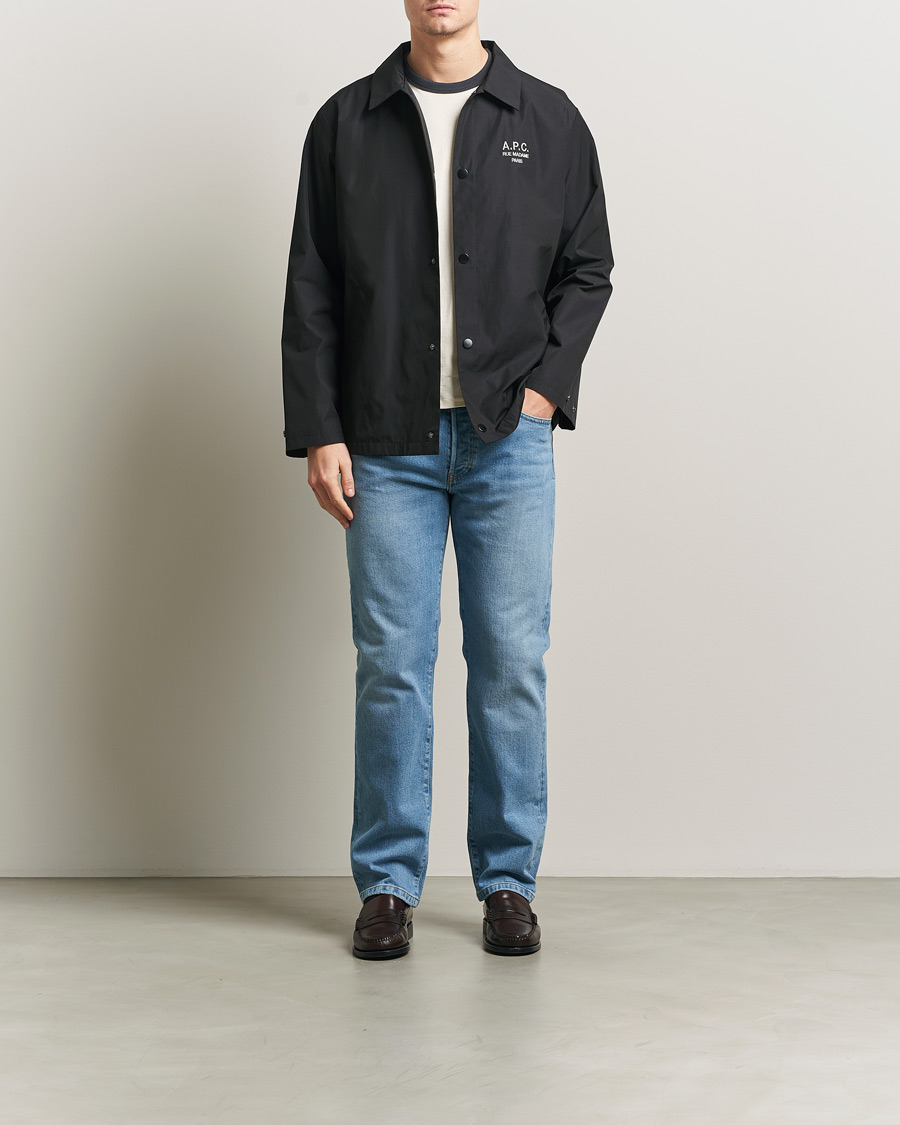 Heren | Jassen | A.P.C. | Rue Madame Coach Jacket Black