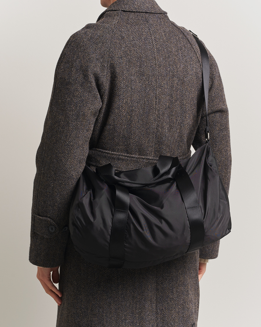 Heren | Tassen | A.P.C. | Backstage Nylon Cordura Gym Bag Black