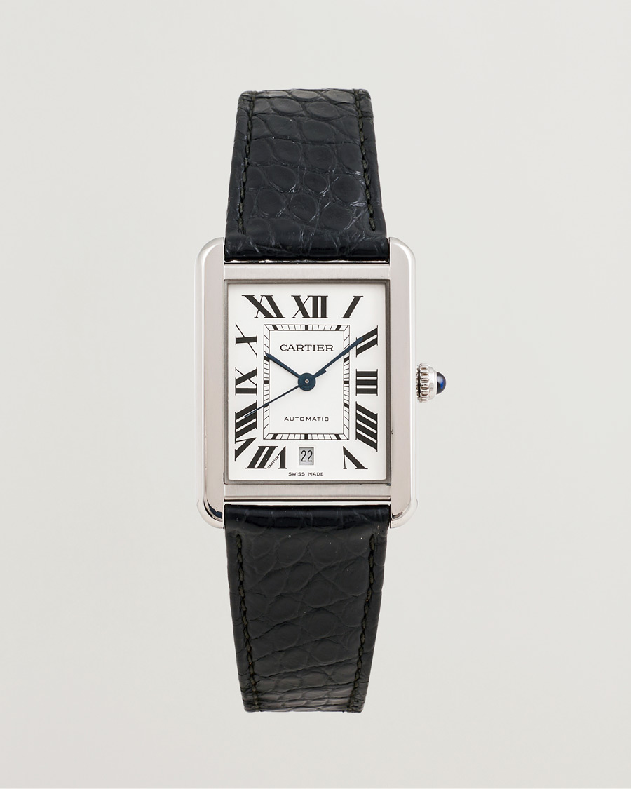 Heren | Cartier Pre-Owned Tank Solo XL | Cartier Pre-Owned | Tank Solo XL