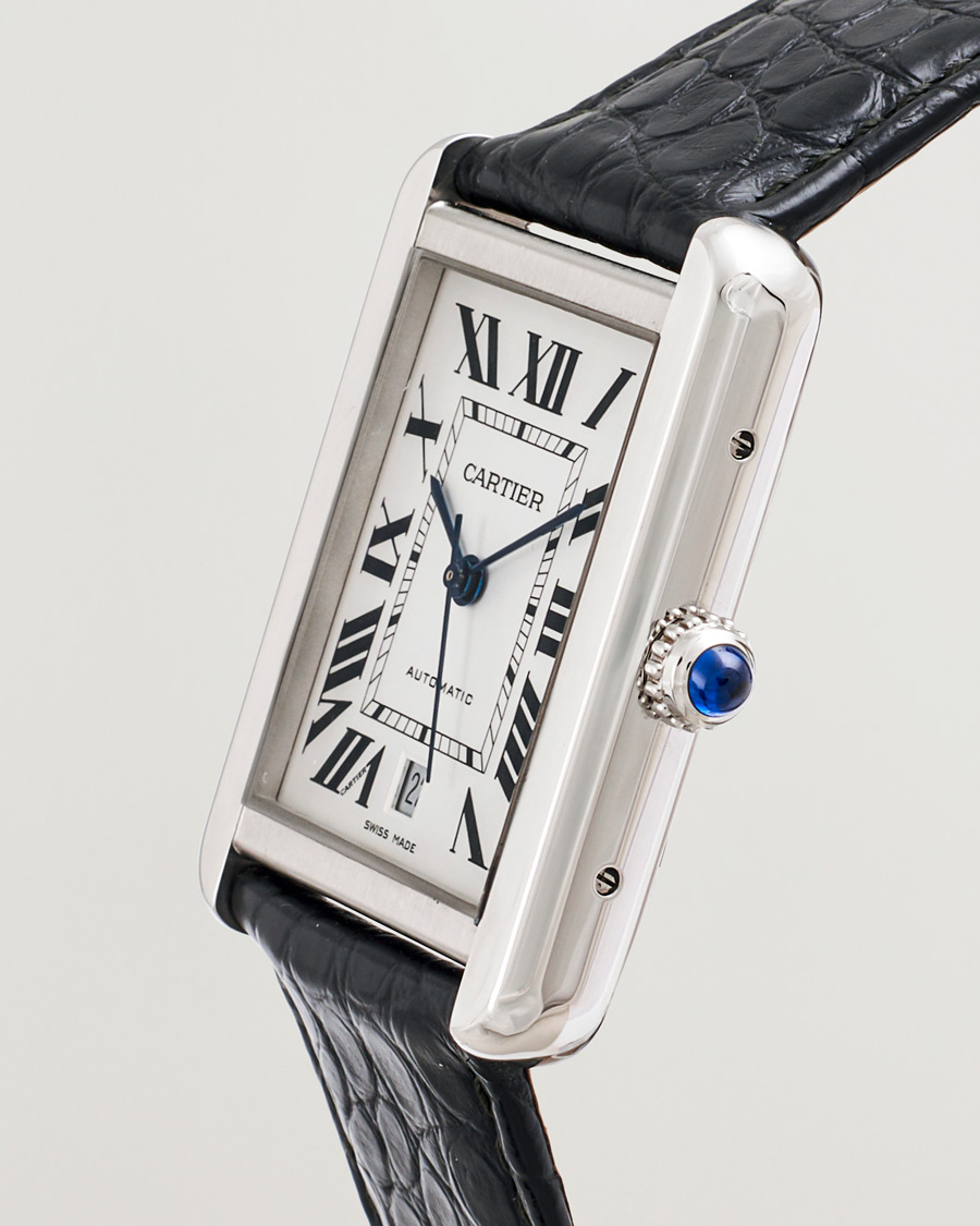 Heren | Cartier Pre-Owned Tank Solo XL | Cartier Pre-Owned | Tank Solo XL