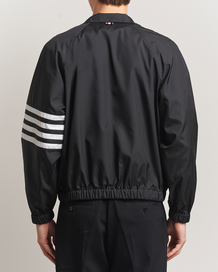 Heren | Jassen | Thom Browne | Raglan 4 Bar Nylon Jacket Black