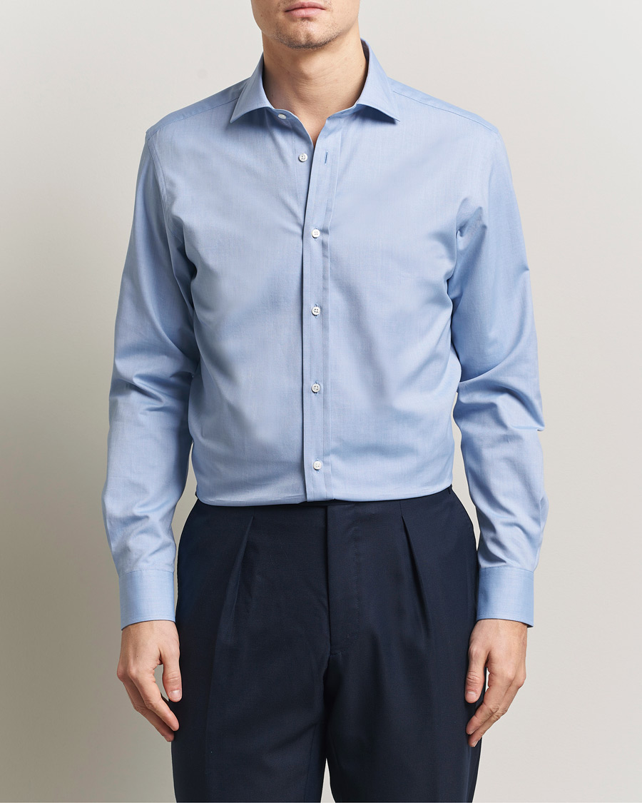 Heren | Overhemden | Ralph Lauren Purple Label | Oxford Button Down Shirt Light Blue