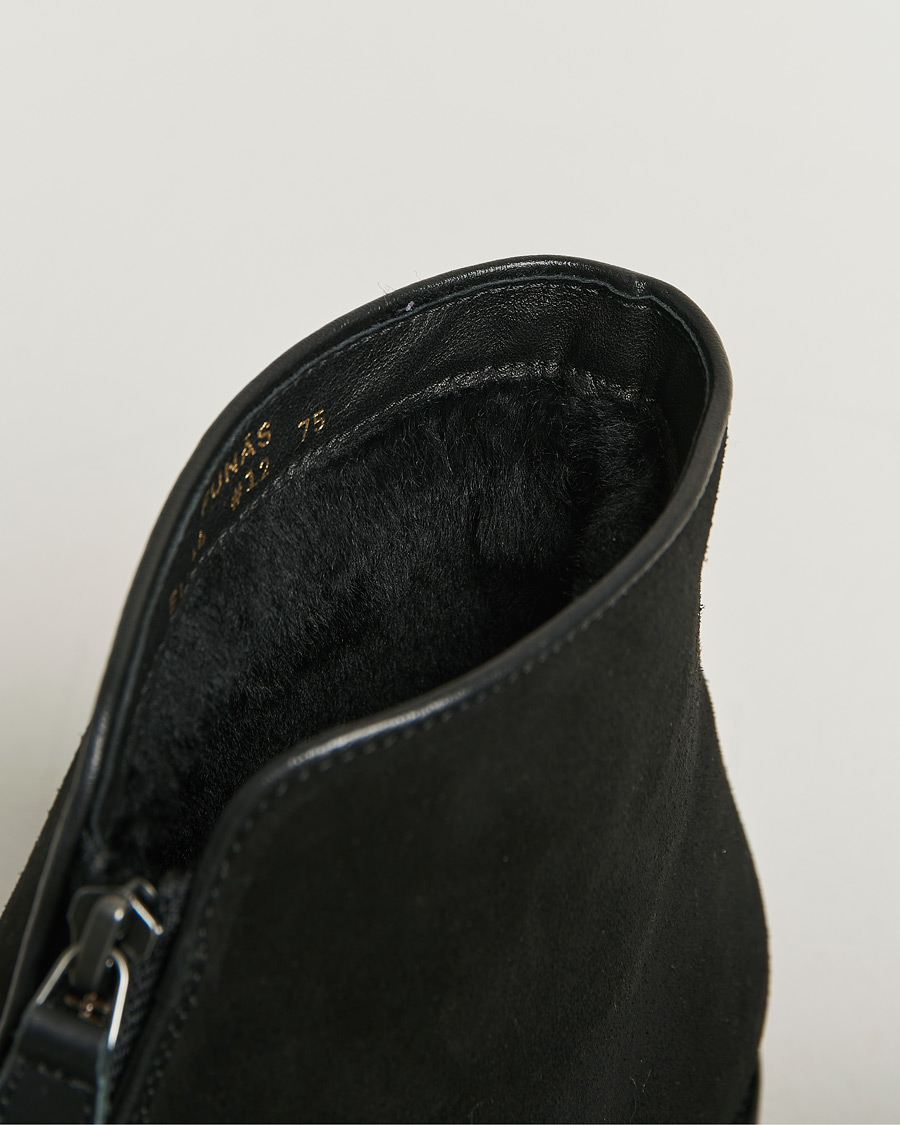 Heren | Laarzen | Myrqvist | Funäs Boot Black Suede