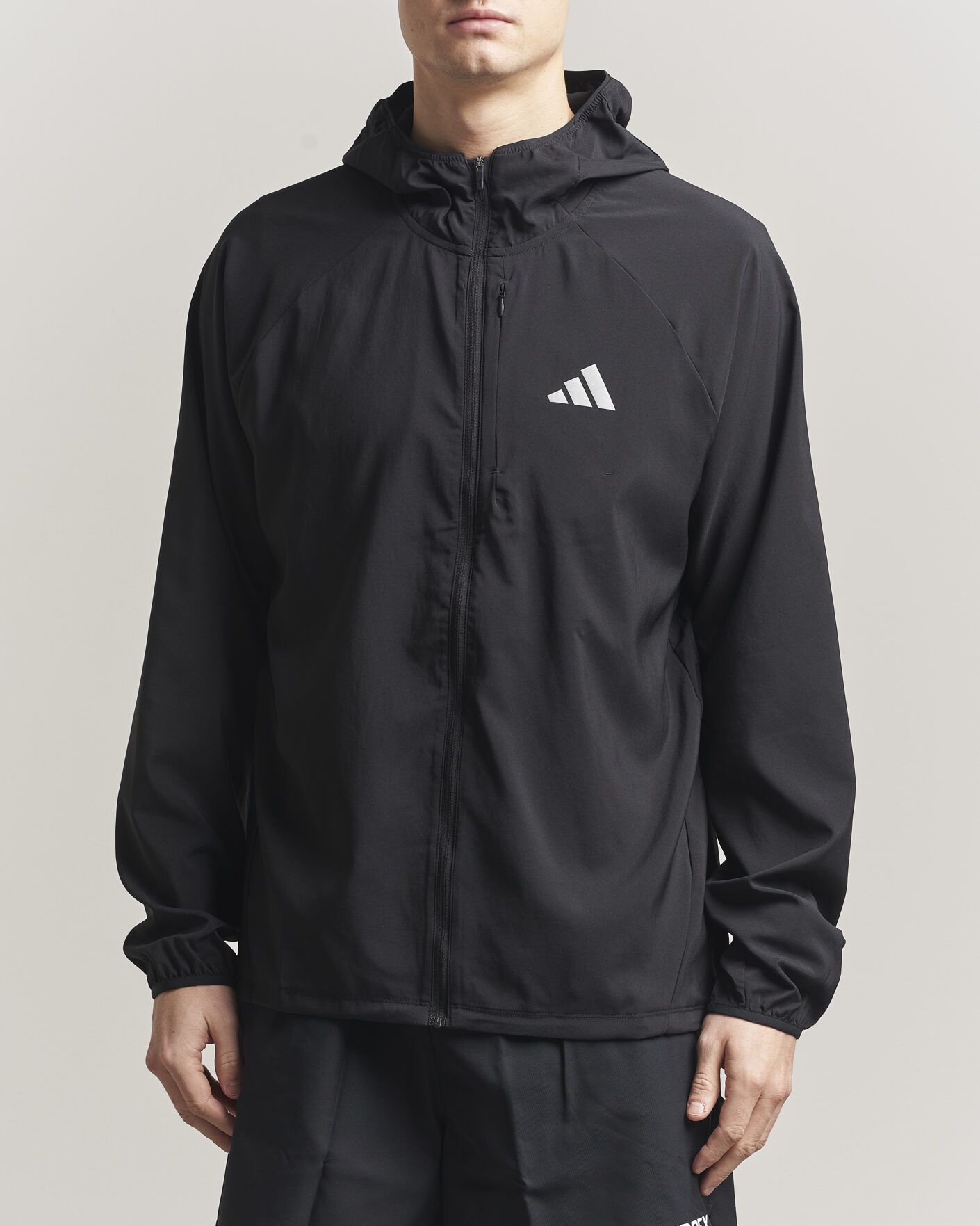 Heren | Jassen | adidas Performance | Running Hooded Jacket Black