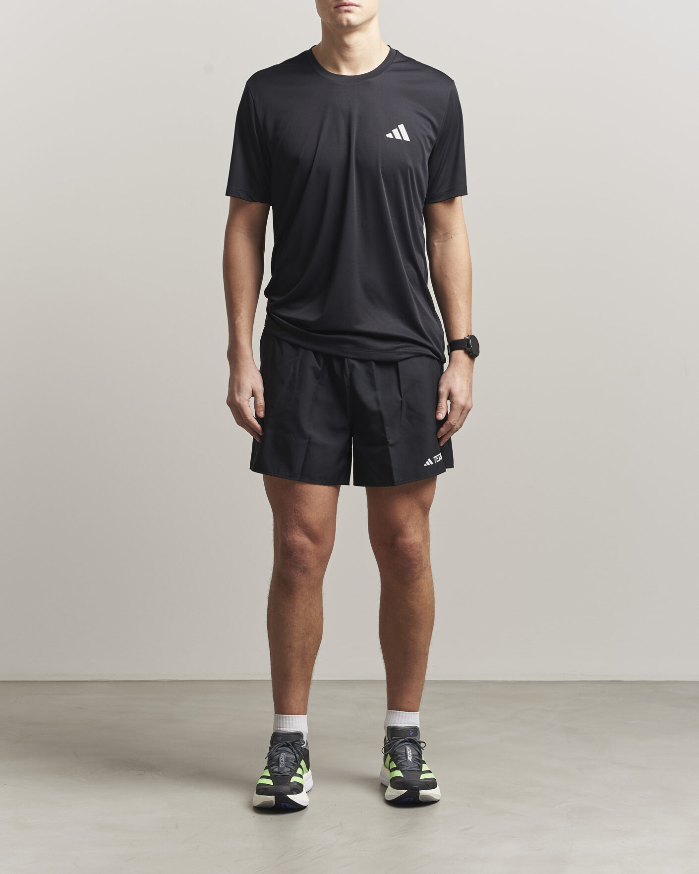 Heren | T-shirts | adidas Performance | Running T-Shirt Black