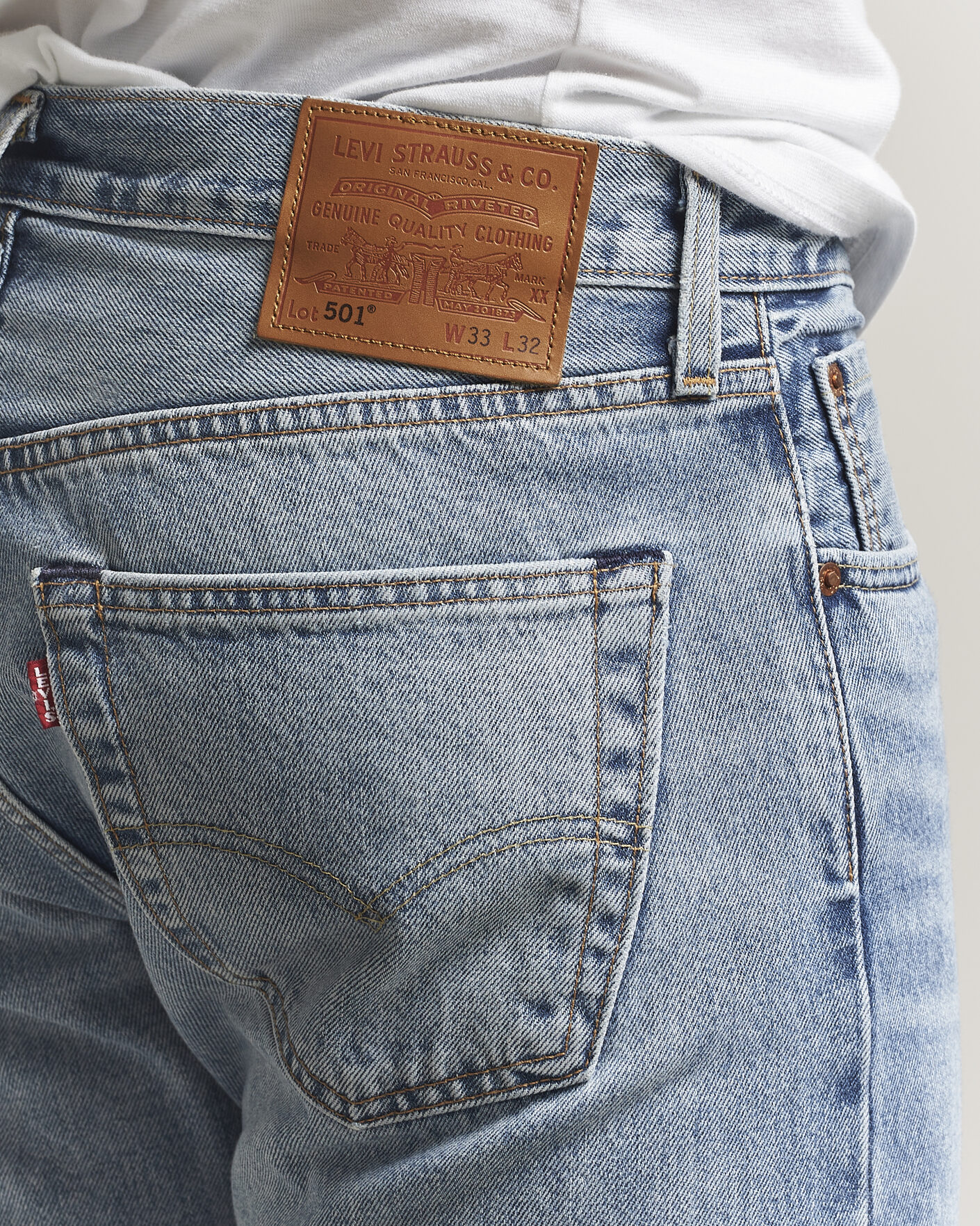 Heren | Jeans | Levi's | 501 Original Jeans Beautiful Disaster Selvage