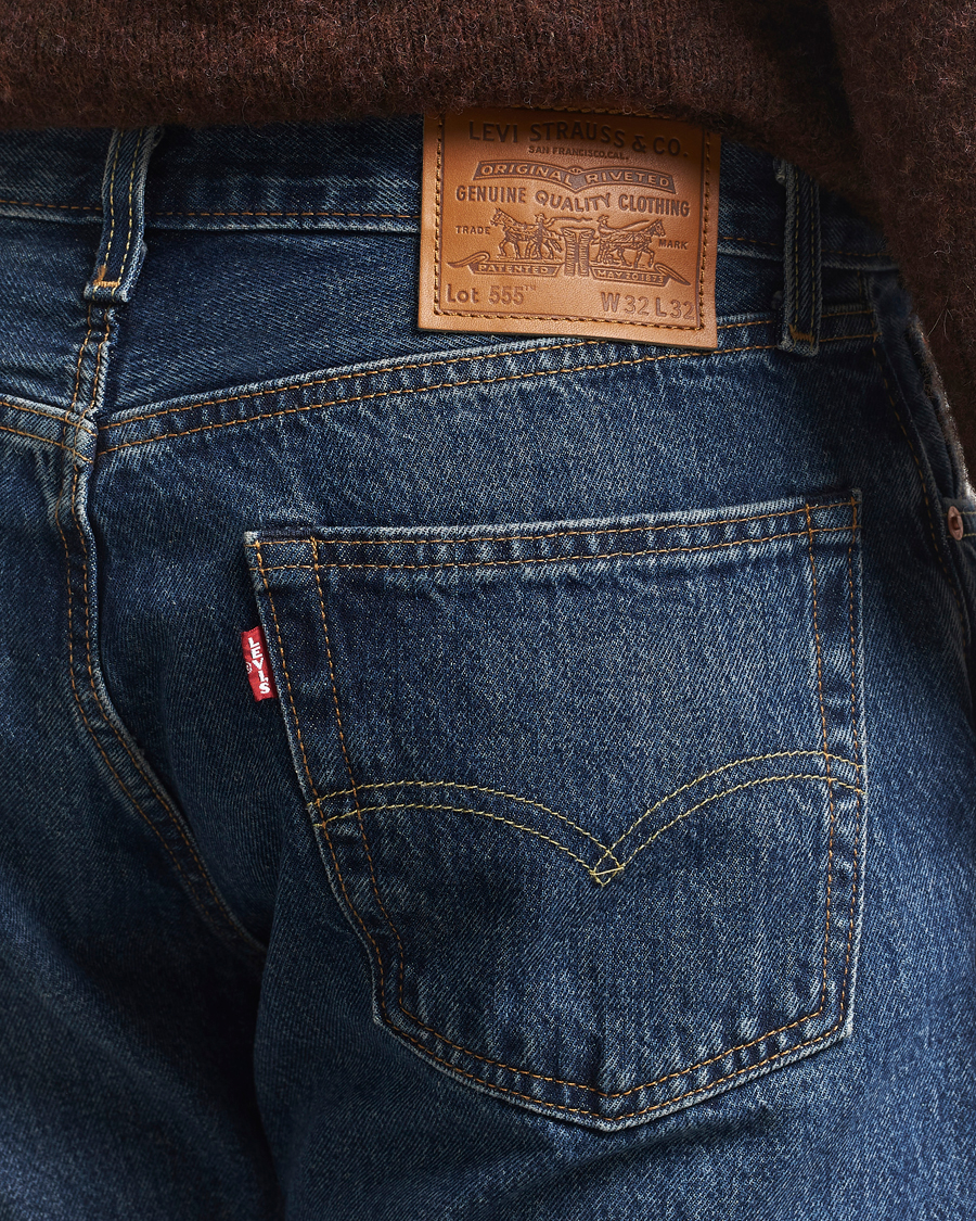Heren | Overhemden | Levi's | 555 Relaxed Straight Jeans Check The Score