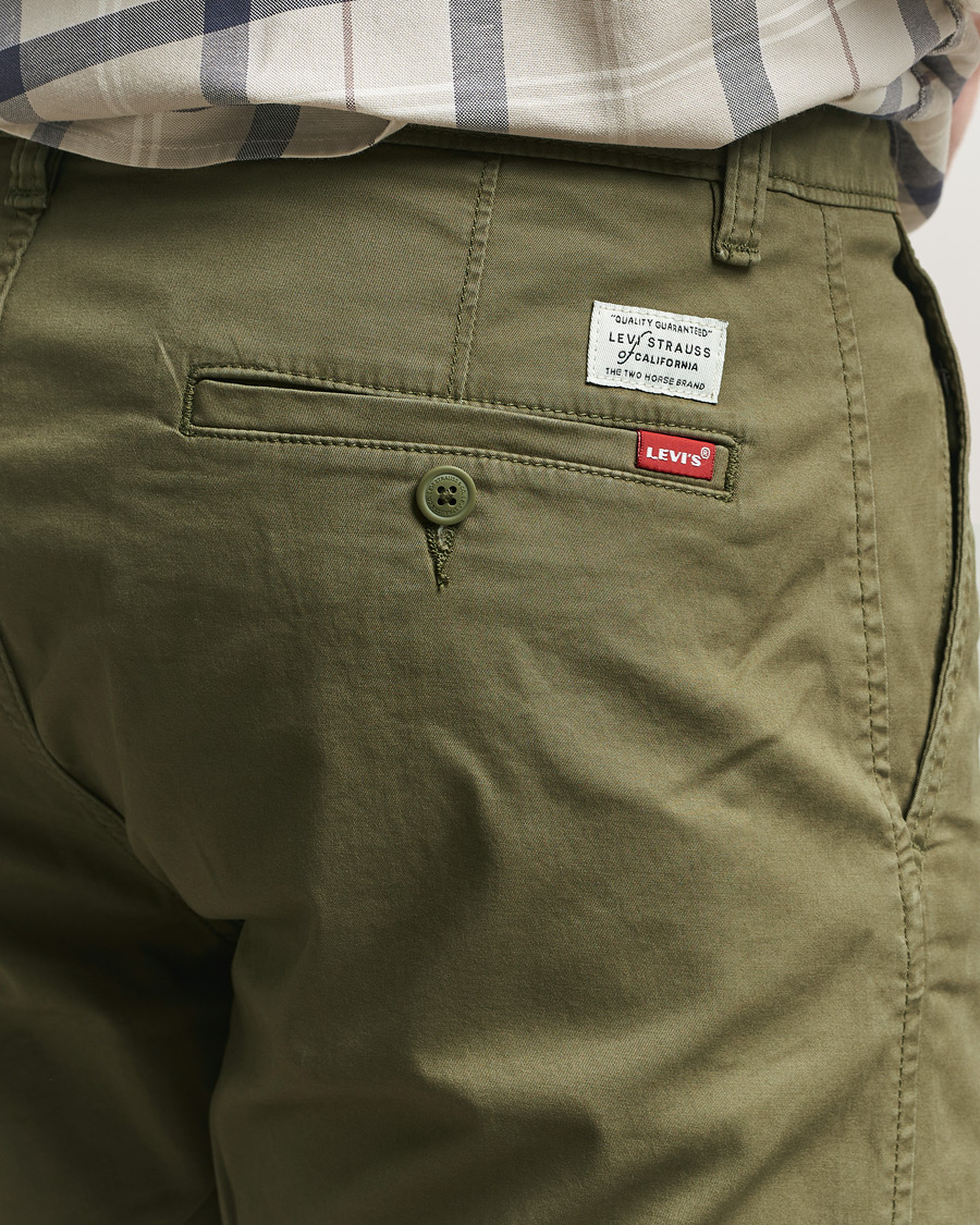 Heren | Korte broek | Levi's | Garment Dyed Chino Shorts Bunker Olive