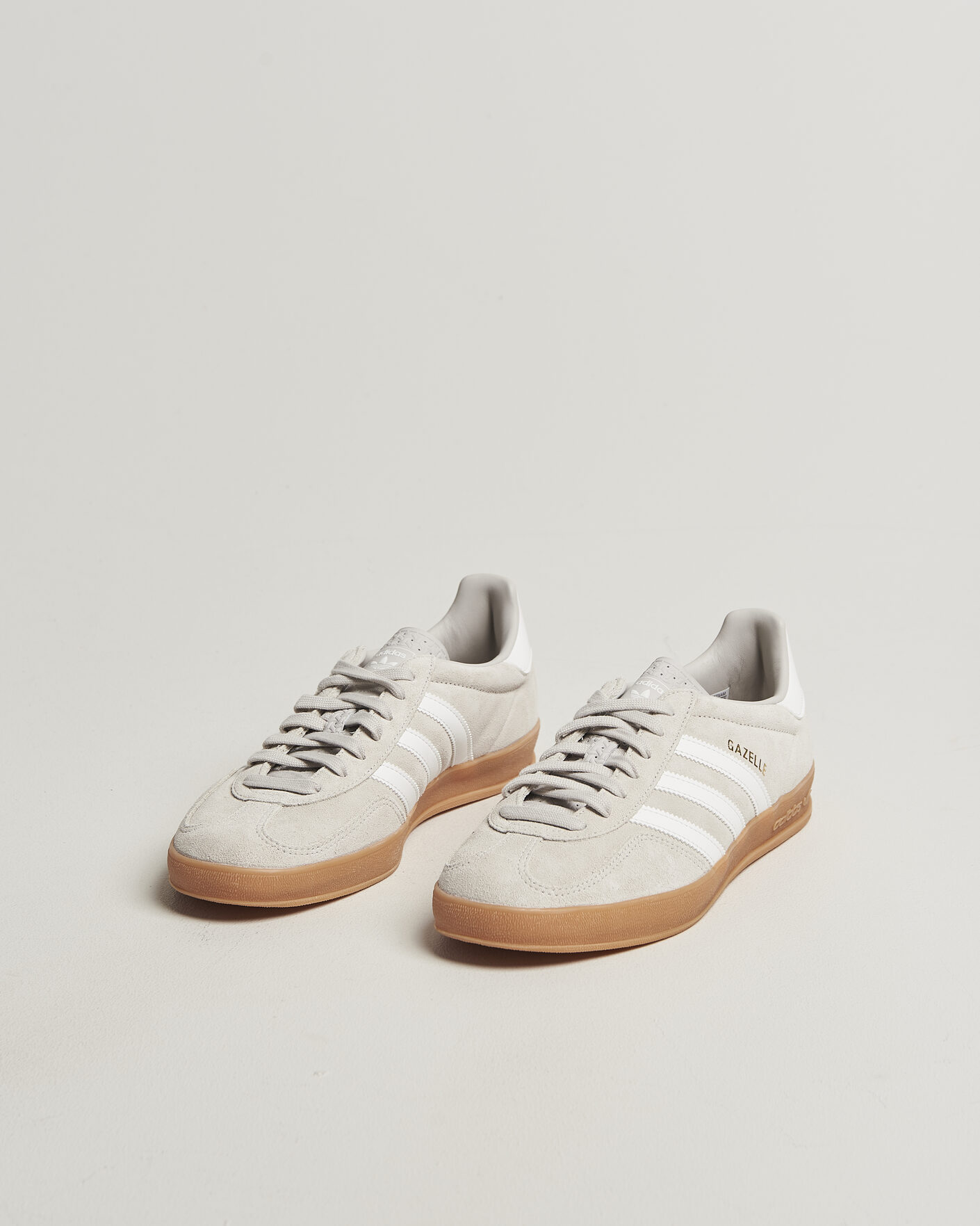 Heren | Sneakers | adidas Originals | Gazelle Indoor Sneaker Light Grey/White
