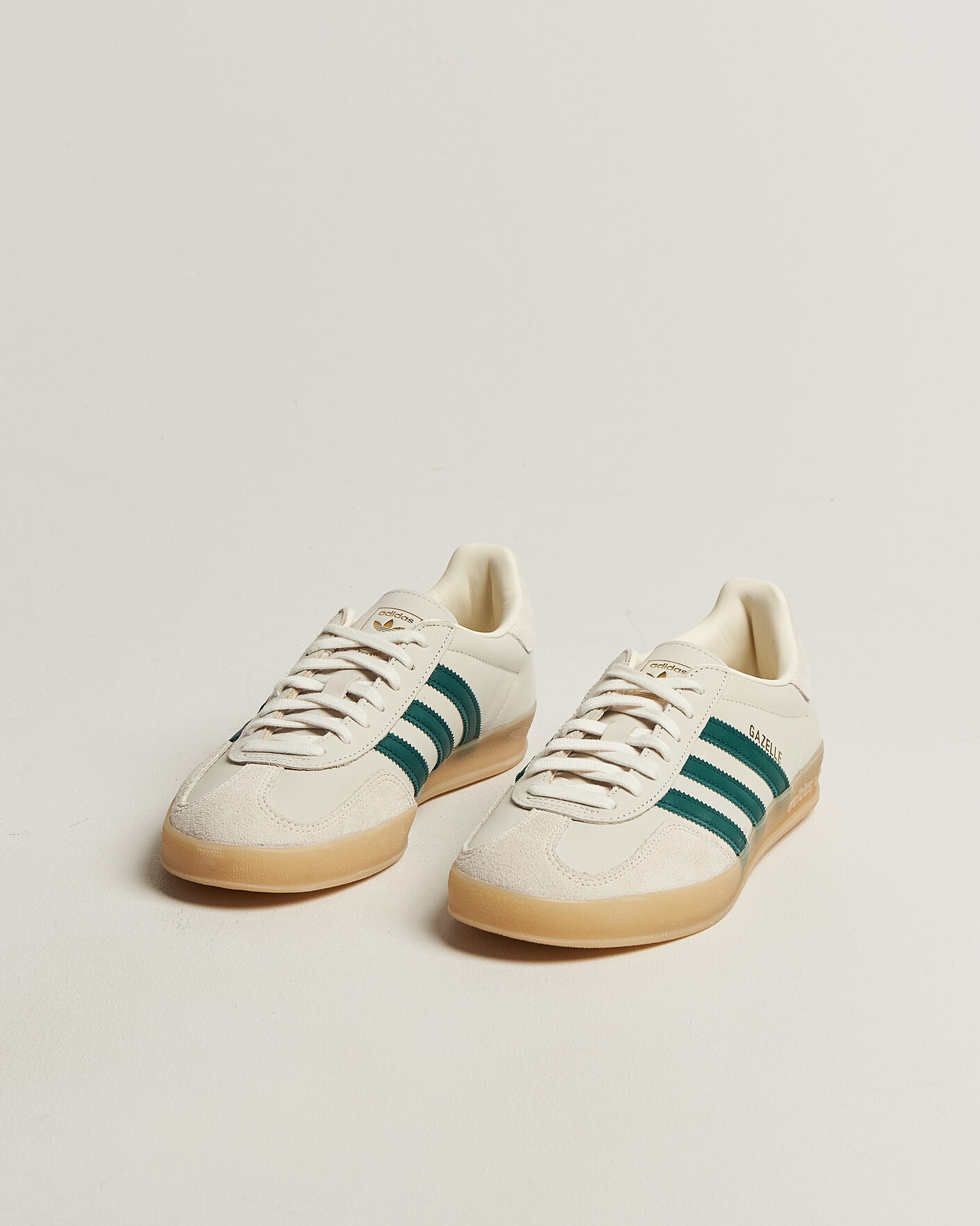 Heren | Sneakers | adidas Originals | Gazelle Indoor Sneaker Beige/Green