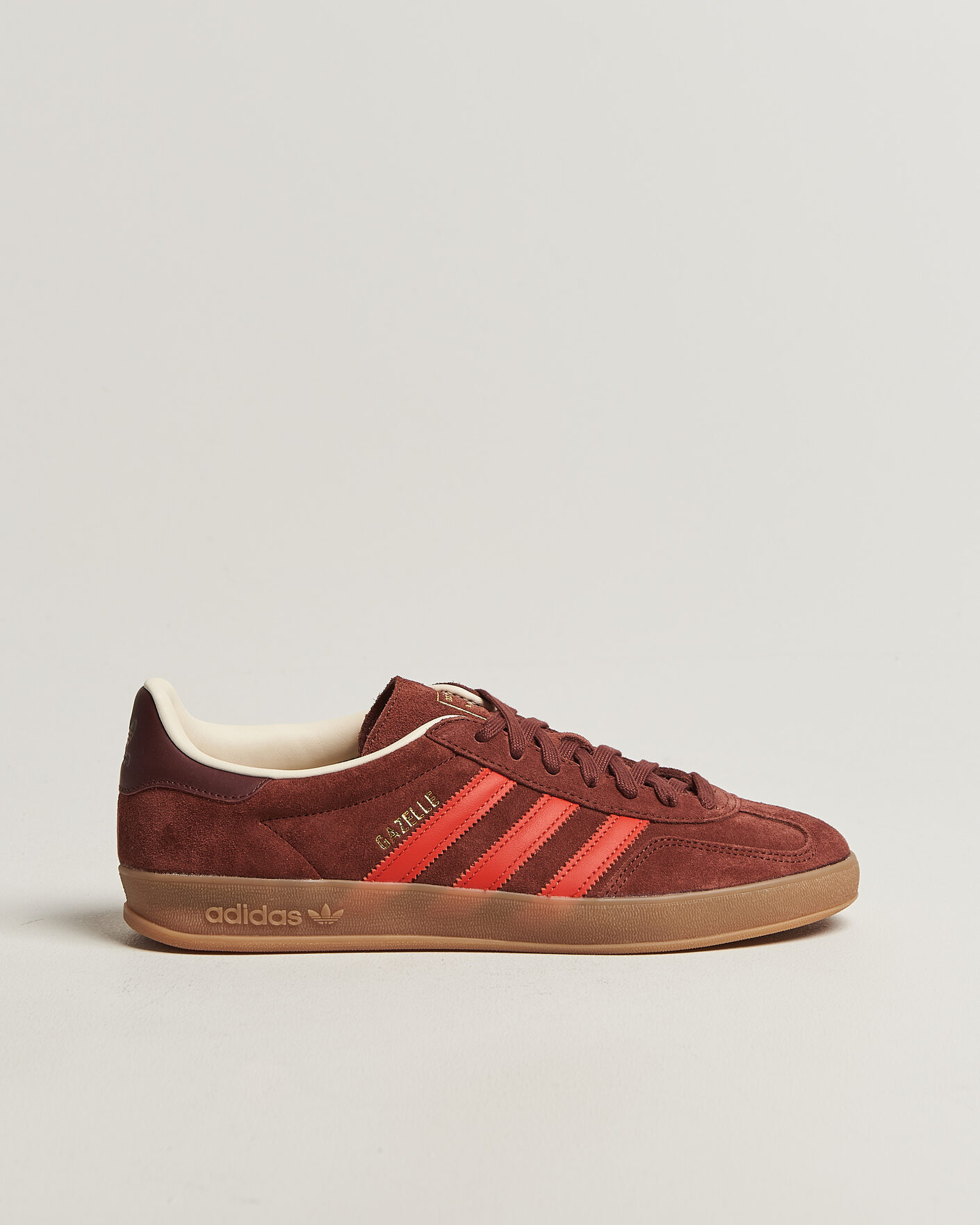 Heren | Sneakers | adidas Originals | Gazelle Indoor Sneaker Brown/Red
