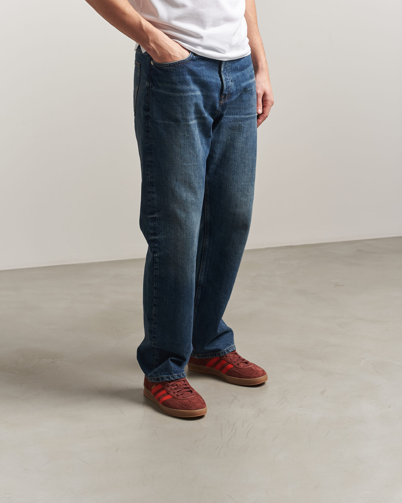 Heren | Sneakers | adidas Originals | Gazelle Indoor Sneaker Brown/Red