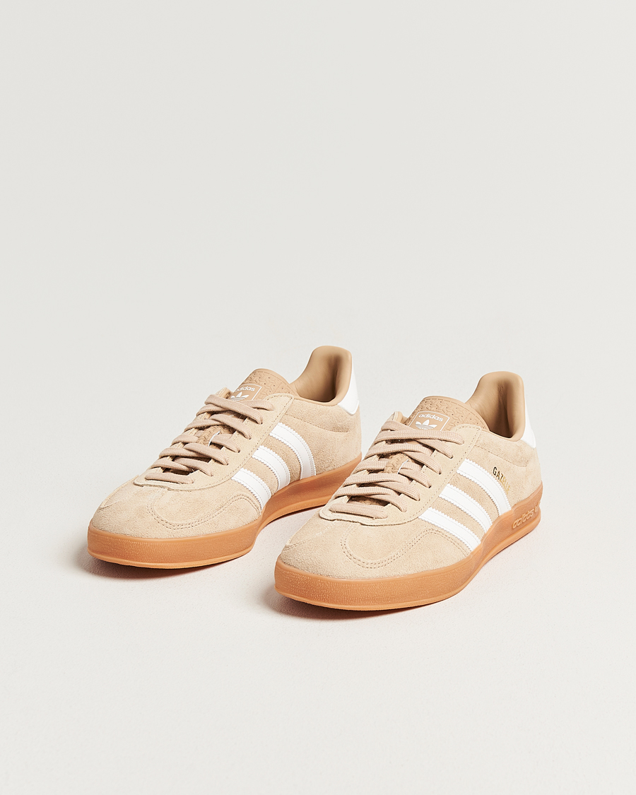 Heren | Sneakers | adidas Originals | Gazelle Indoor Sneaker Beige/White