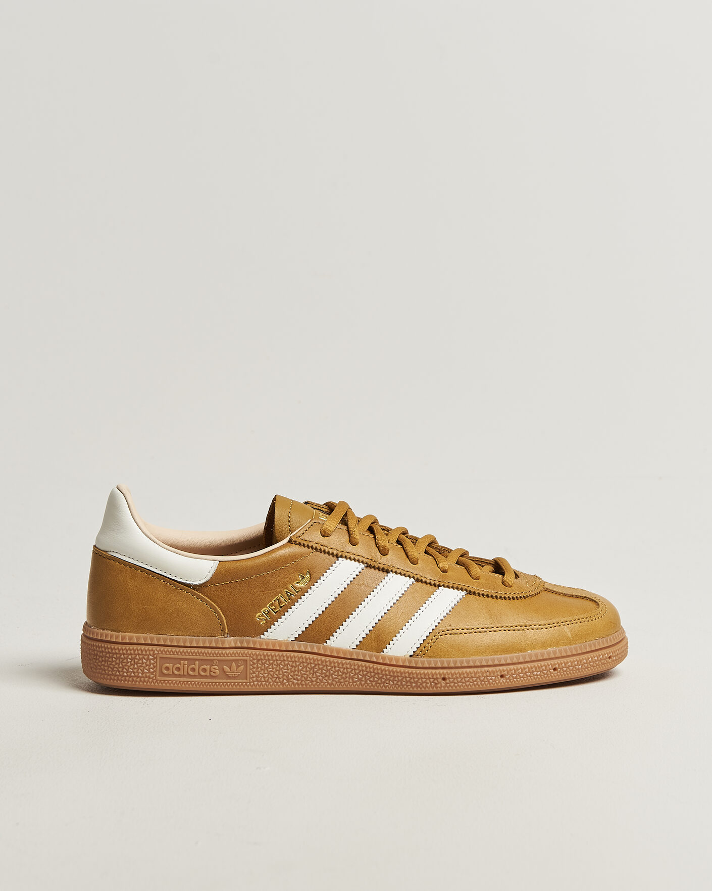 Heren | Sneakers | adidas Originals | Handball Spezial Sneaker Gold Brown/White