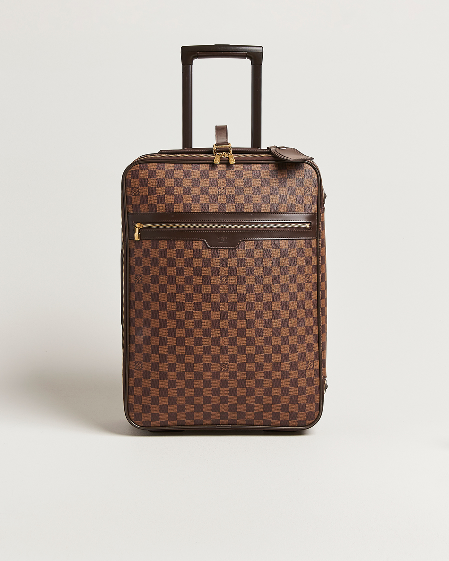 Heren | Pre-Owned & Vintage Bags | Louis Vuitton Pre-Owned | Pegase Trolley Case 50 Damier Ebene