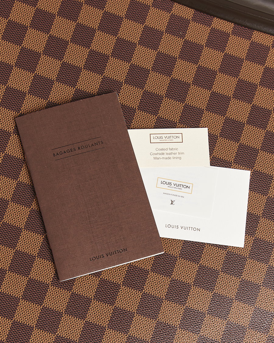 Heren | Pre-Owned & Vintage Bags | Louis Vuitton Pre-Owned | Pegase Trolley Case 50 Damier Ebene