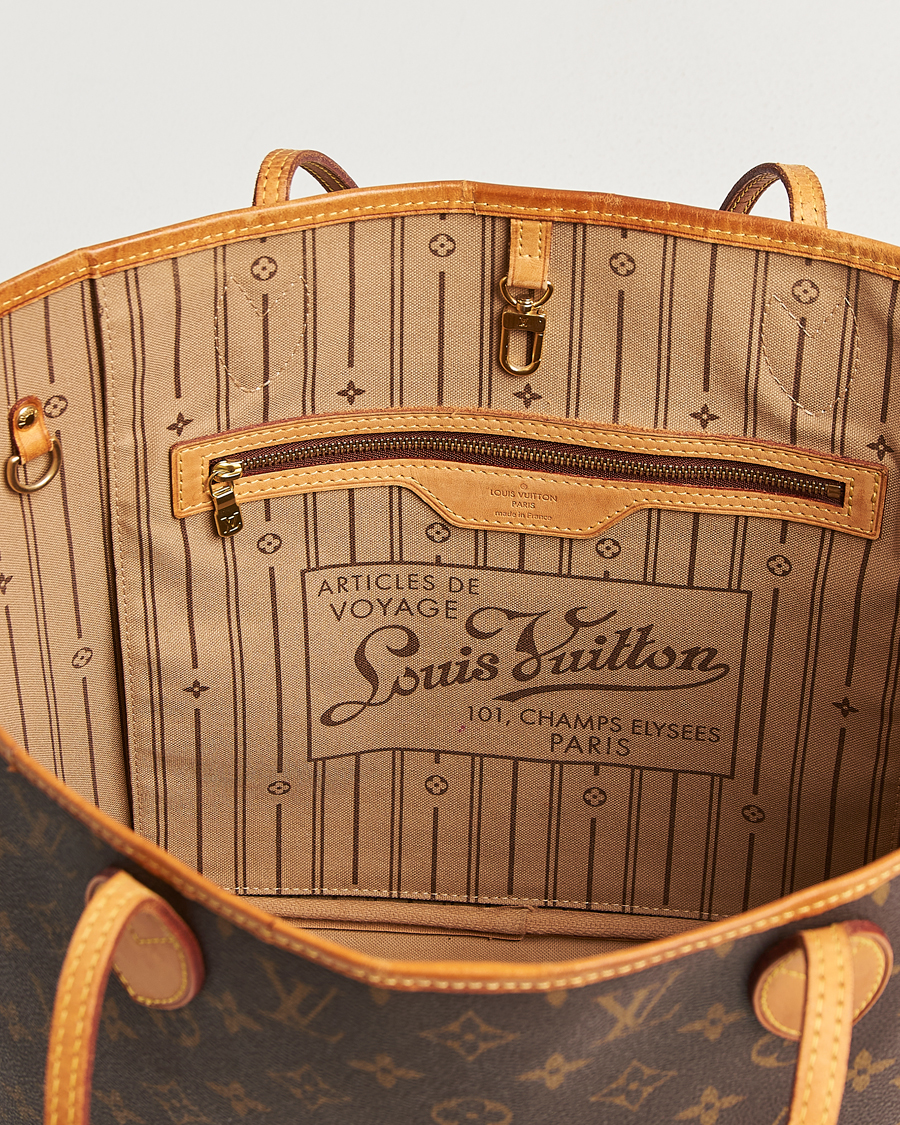 Heren | Pre-Owned & Vintage Bags | Louis Vuitton Pre-Owned | Neverfull MM Monogram