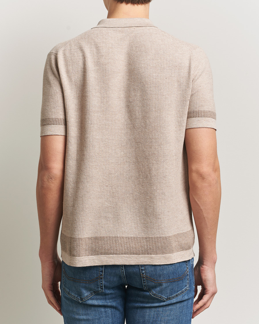 Heren | Overhemden | Brioni | Cotton/Linen Cuban Shirt Beige