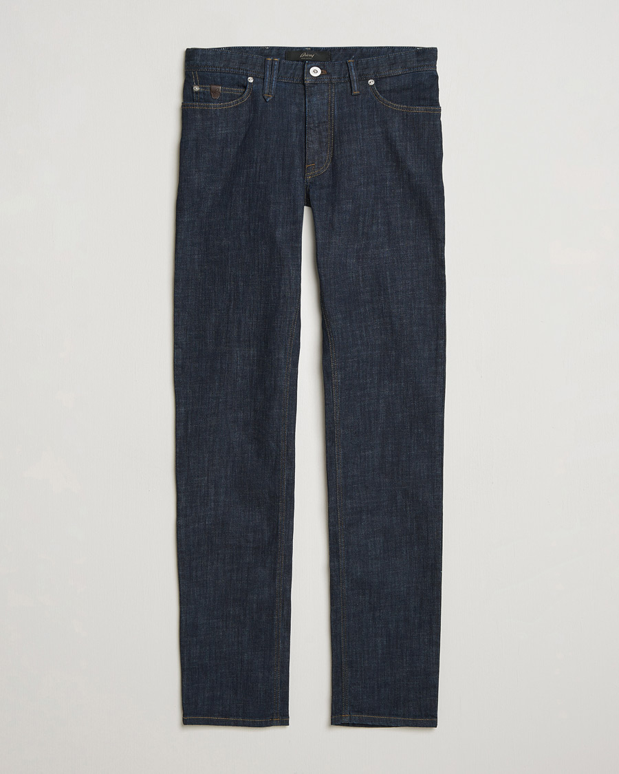 Heren | Jeans | Brioni | 5-Pocket Denim  Dark Blue Wash