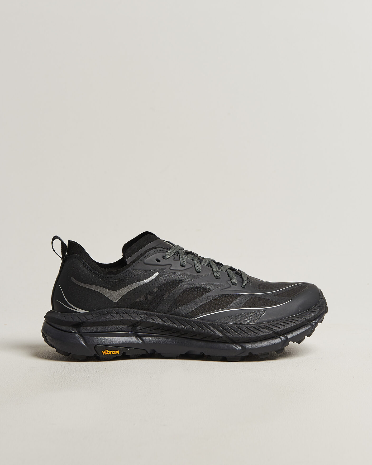 Heren | Hardloopschoenen | Hoka | Mafate Speed 4 Lite Black/Outer Orbit