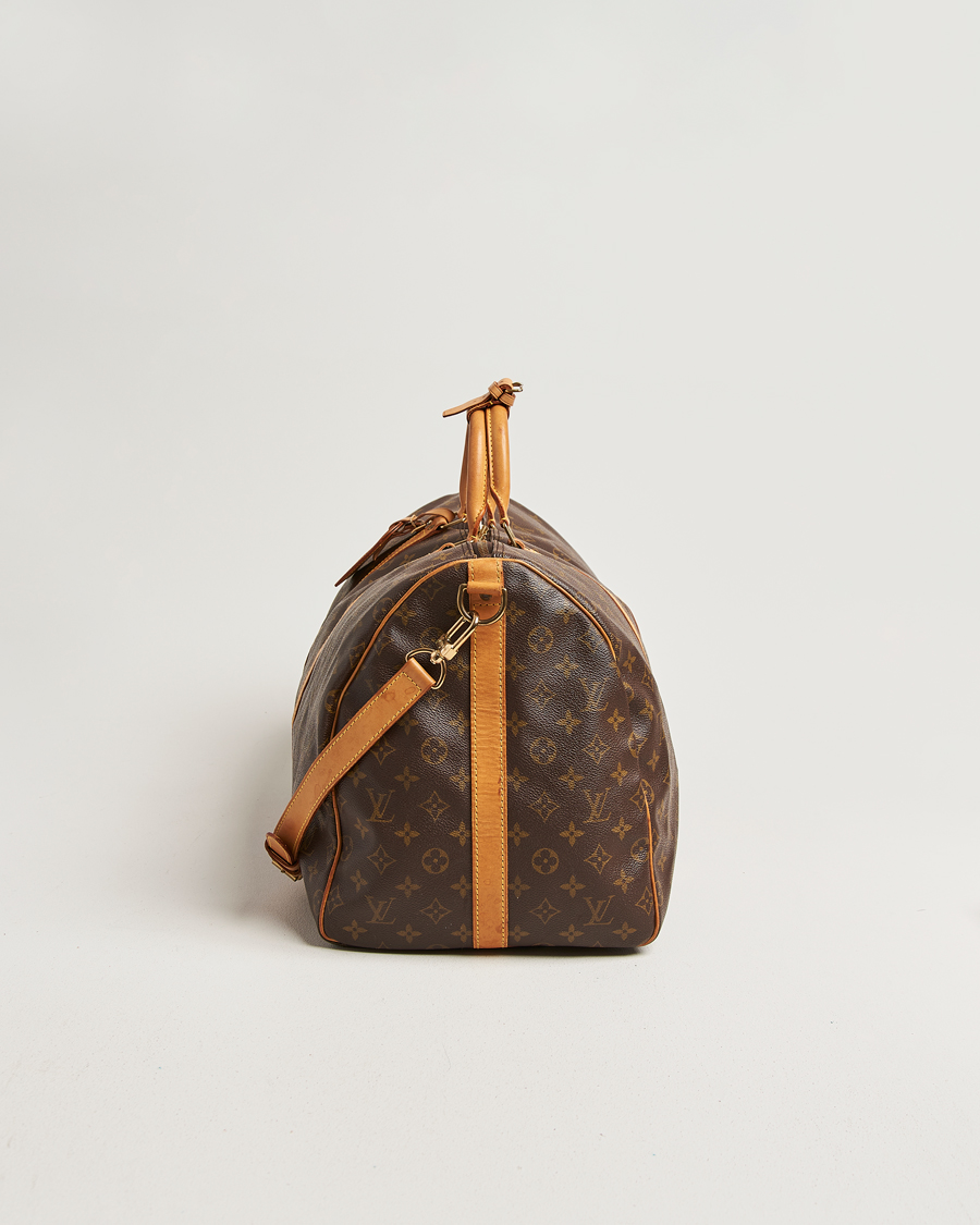 Heren | Pre-Owned & Vintage Bags | Louis Vuitton Pre-Owned | Keepall Bandouliére 55 Monogram