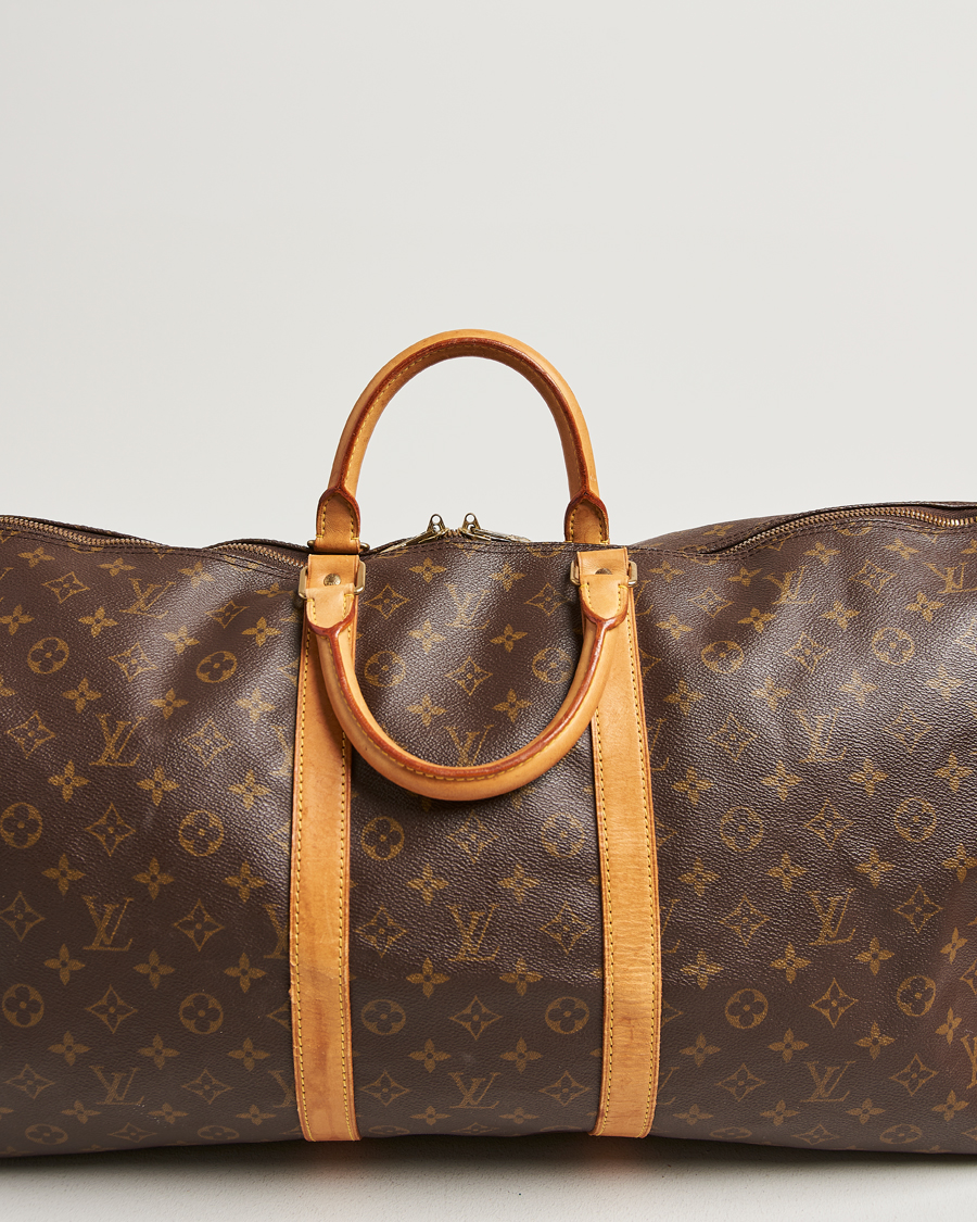 Heren | Pre-Owned & Vintage Bags | Louis Vuitton Pre-Owned | Keepall Bandouliére 55 Monogram