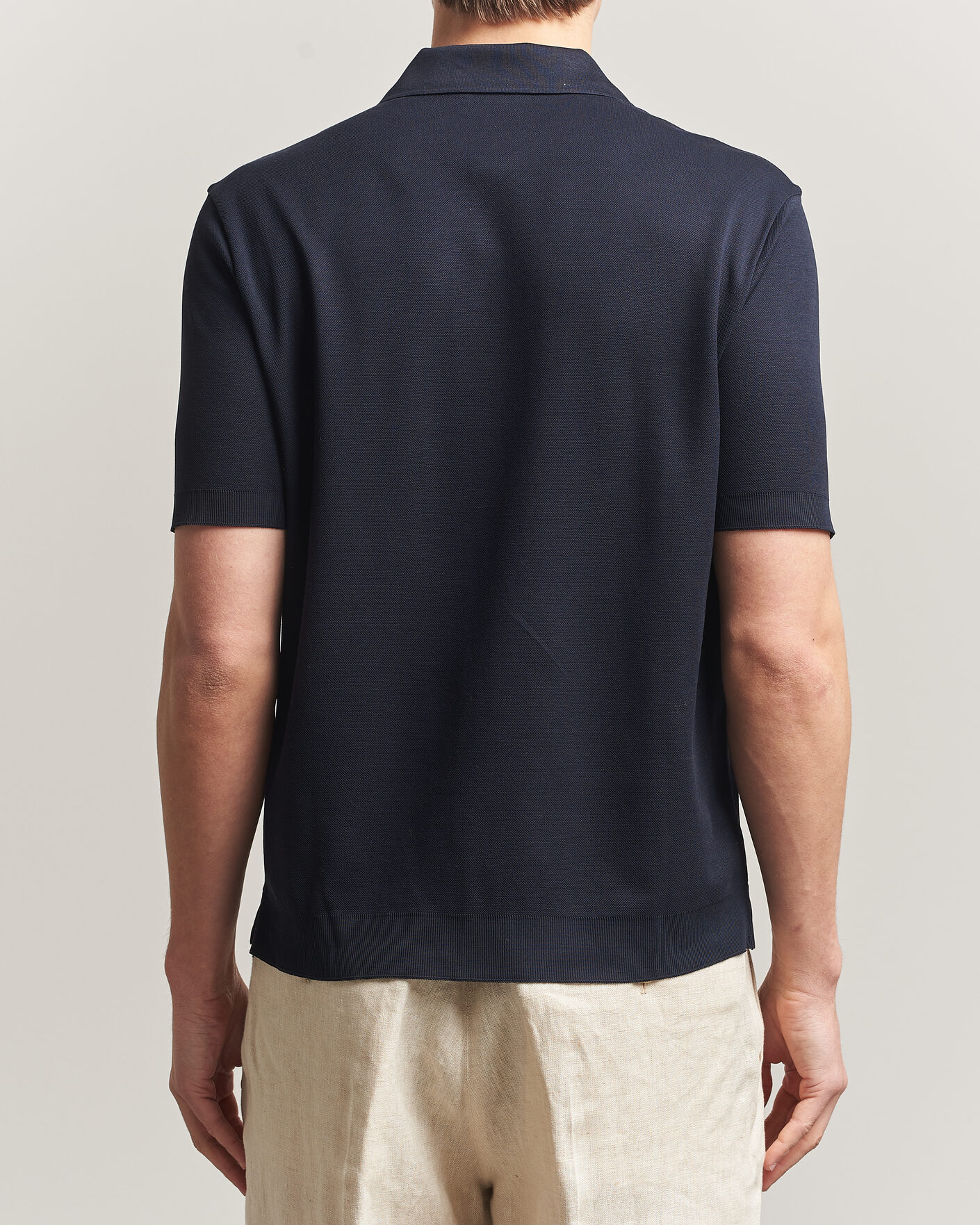 Heren | Polo's | Altea | Jersey Piquet Polo Navy