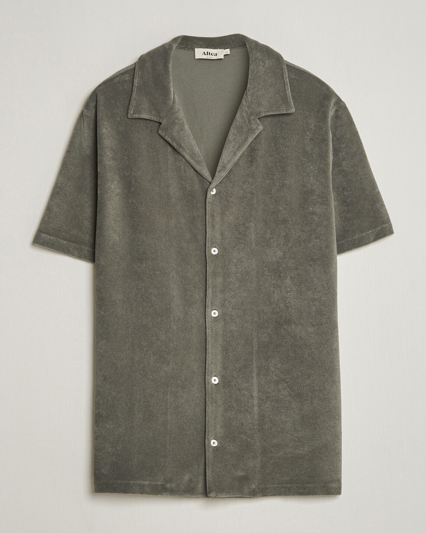 Heren | Overhemden | Altea | Terry Bowling Shirt Olive