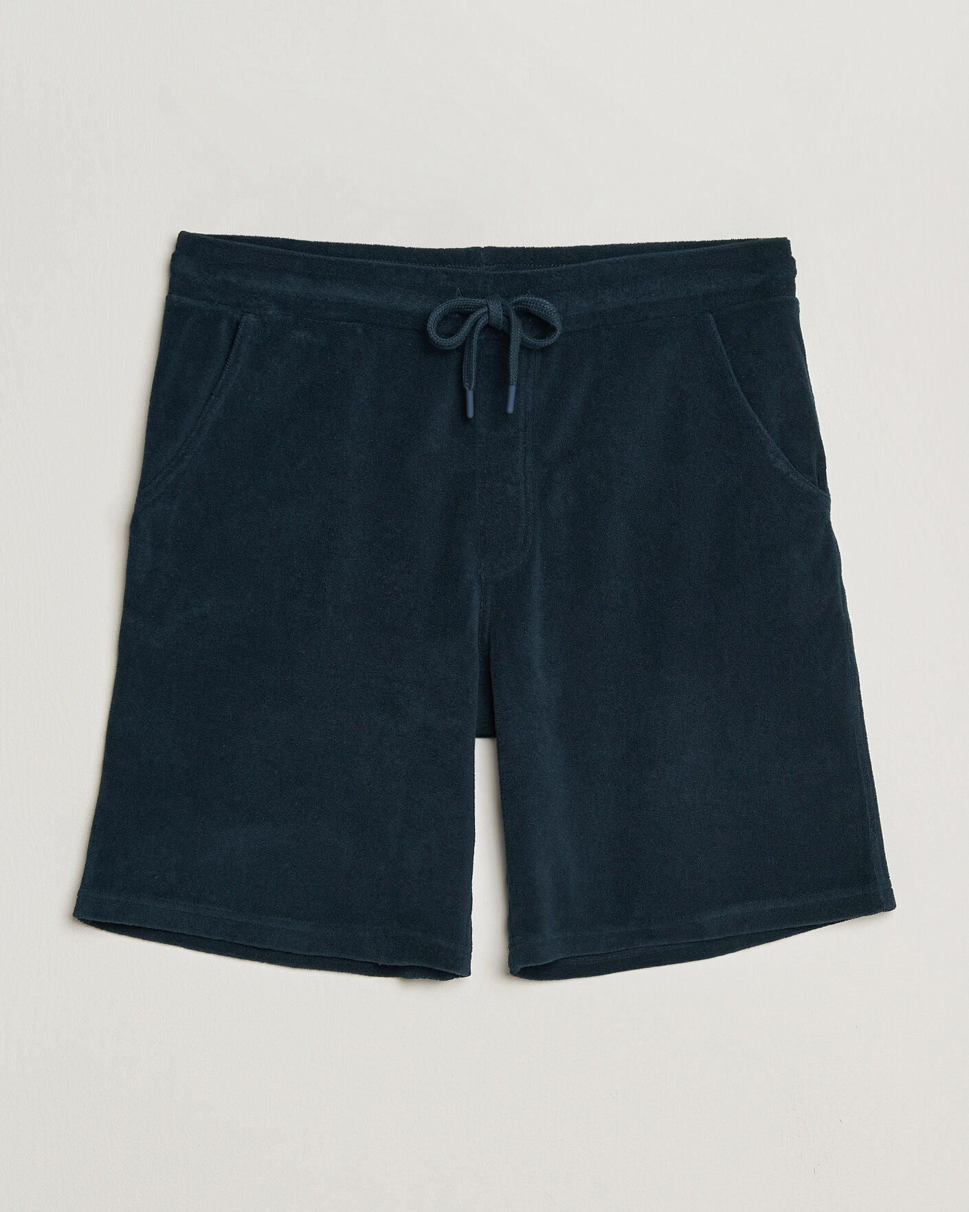 Heren | Korte broek | Altea | Terry Drawstring Shorts Navy