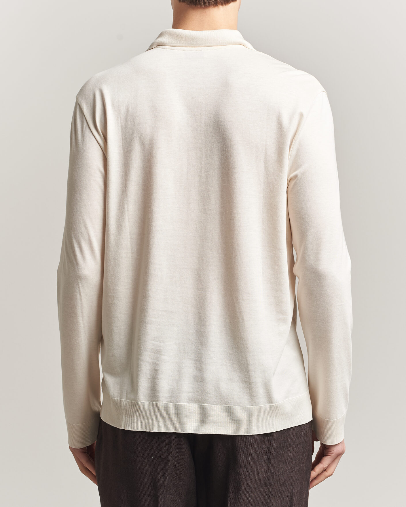 Heren | Overhemden | Altea | Jersey Knit Shirt Off White