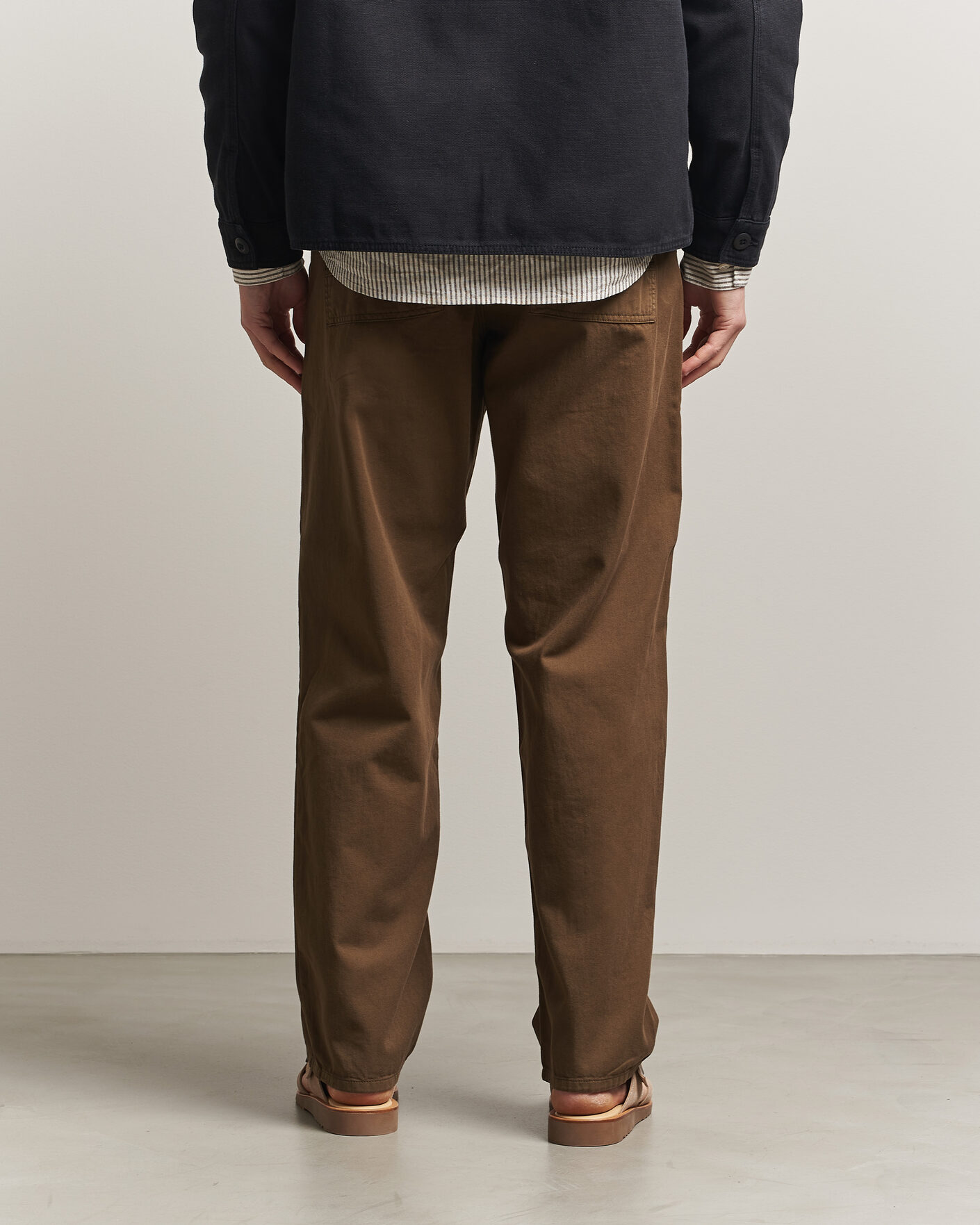 Heren | Broeken | Forét | Clay Light Pants Algae Green