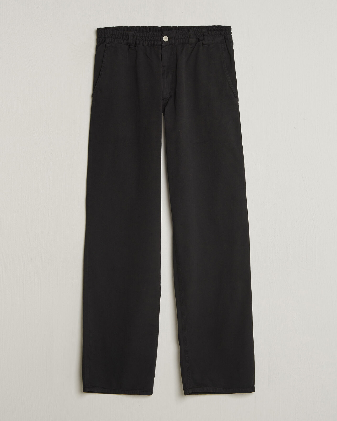 Heren | Broeken | Forét | Clay Light Pants Black