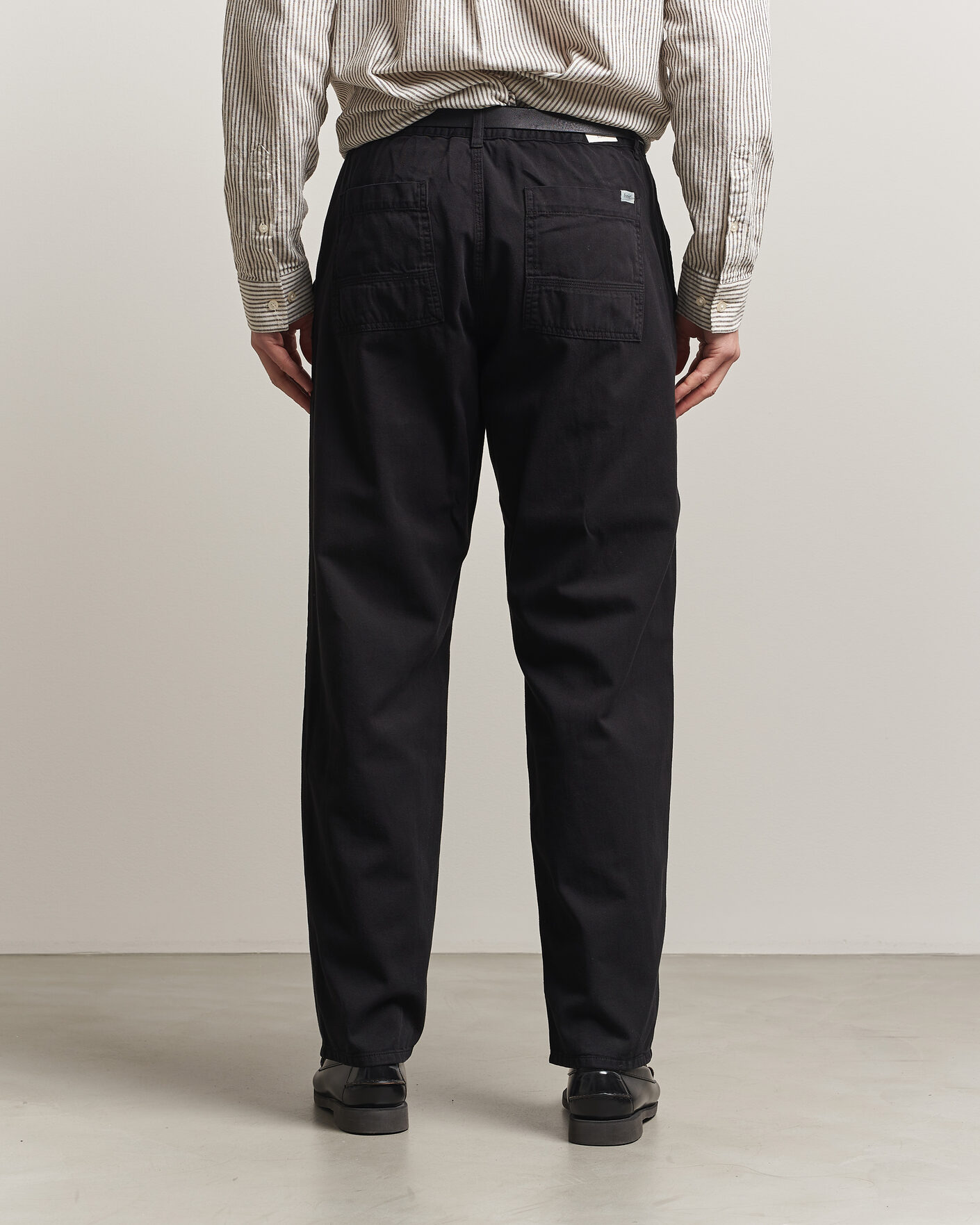 Heren | Broeken | Forét | Clay Light Pants Black