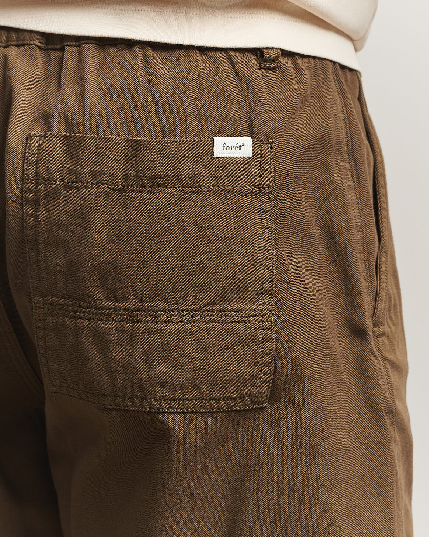 Heren | Korte broek | Forét | Clay Light Shorts Algae Green