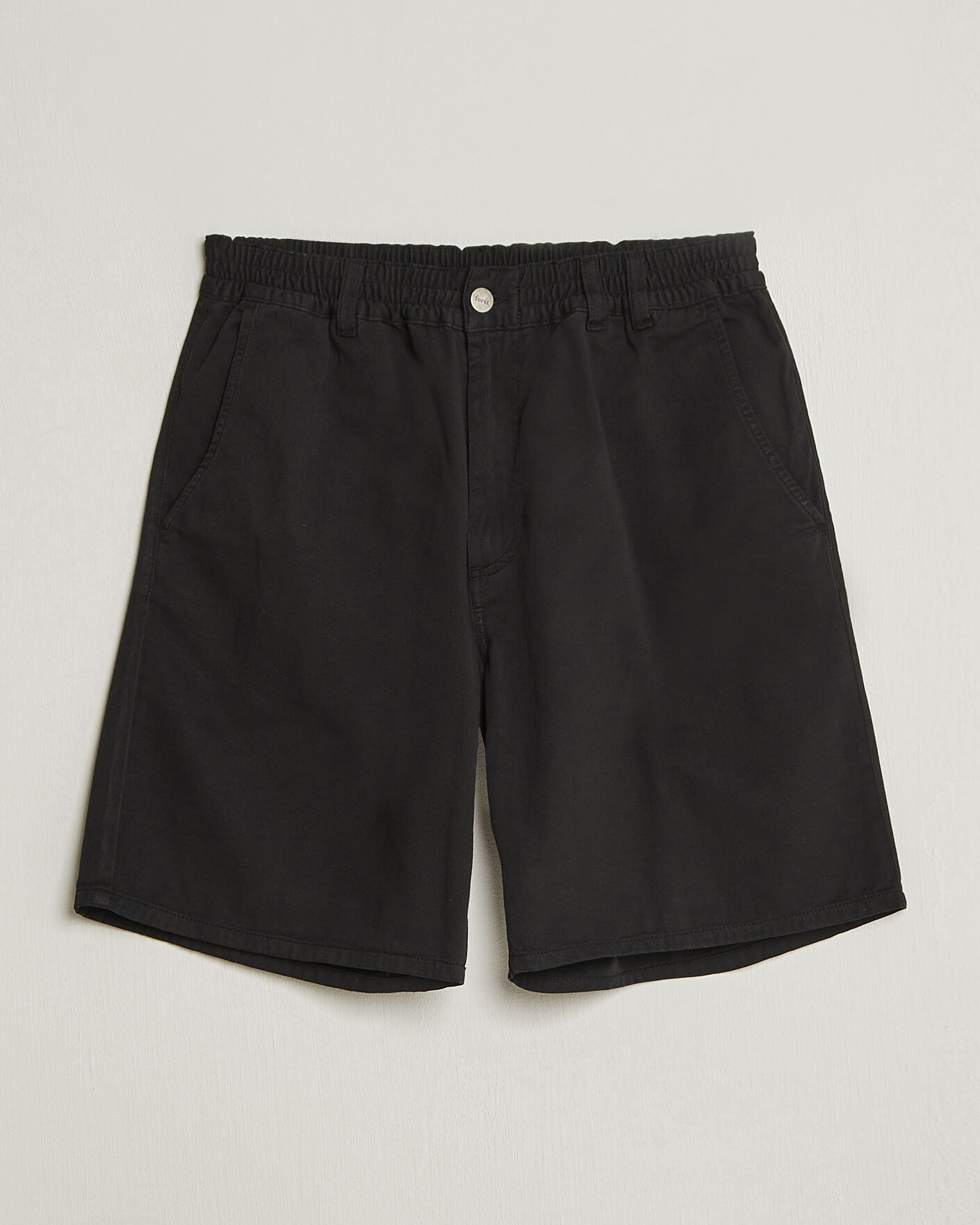 Heren | Korte broek | Forét | Clay Light Shorts Black