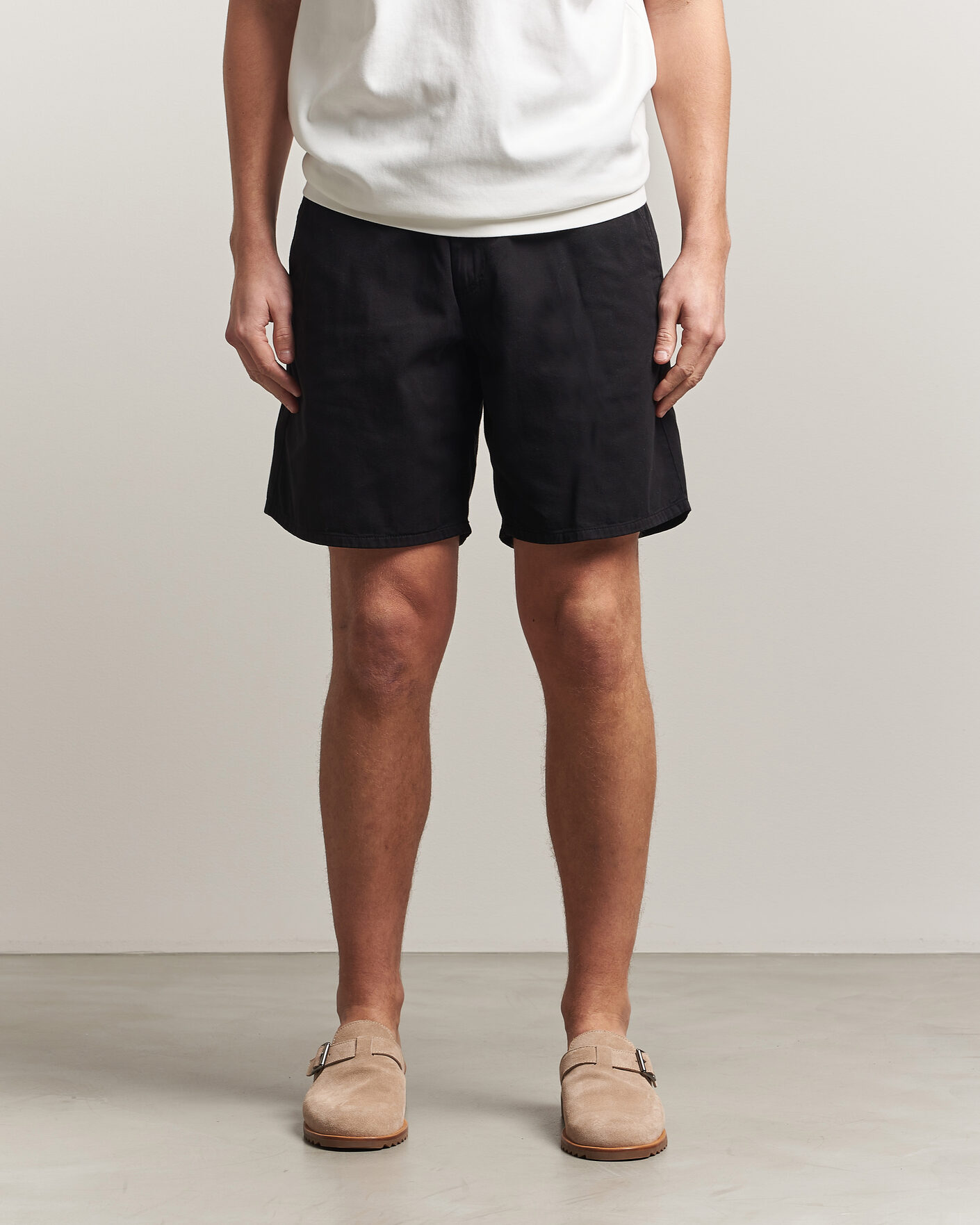 Heren | Korte broek | Forét | Clay Light Shorts Black