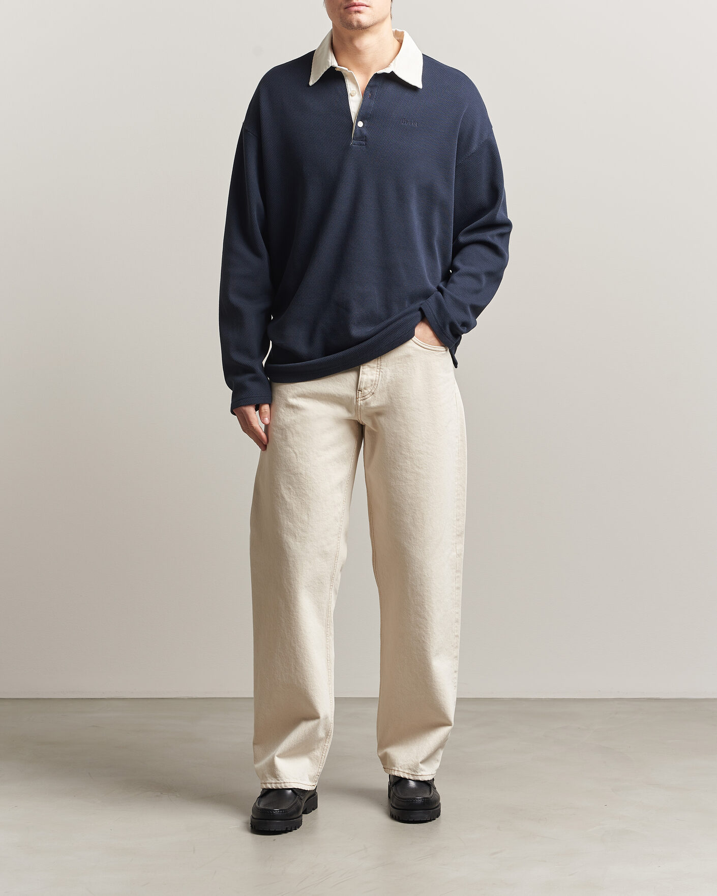 Heren | Truien | Forét | Match Rugby Structured Sweatshirt Navy
