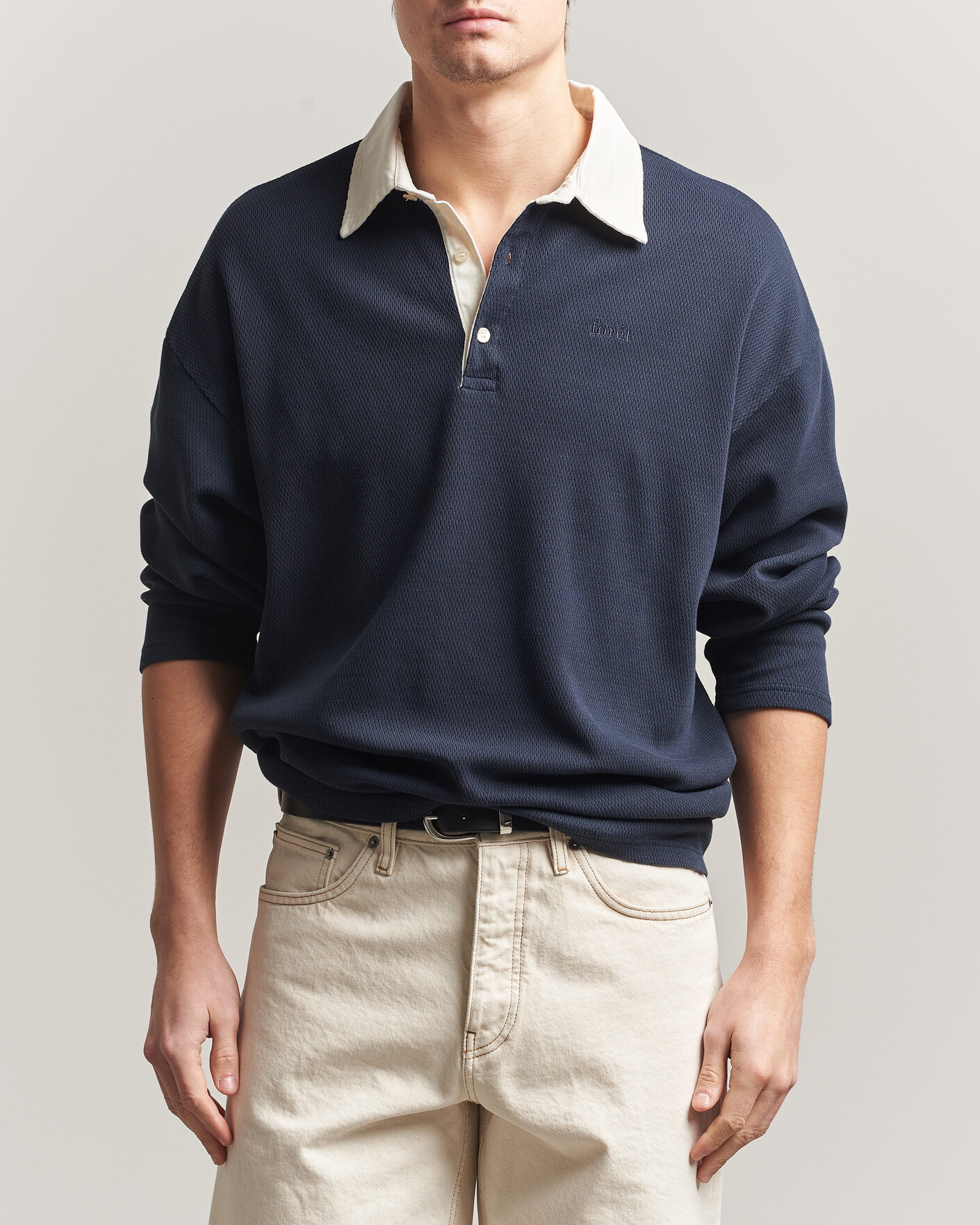 Heren | Truien | Forét | Match Rugby Structured Sweatshirt Navy