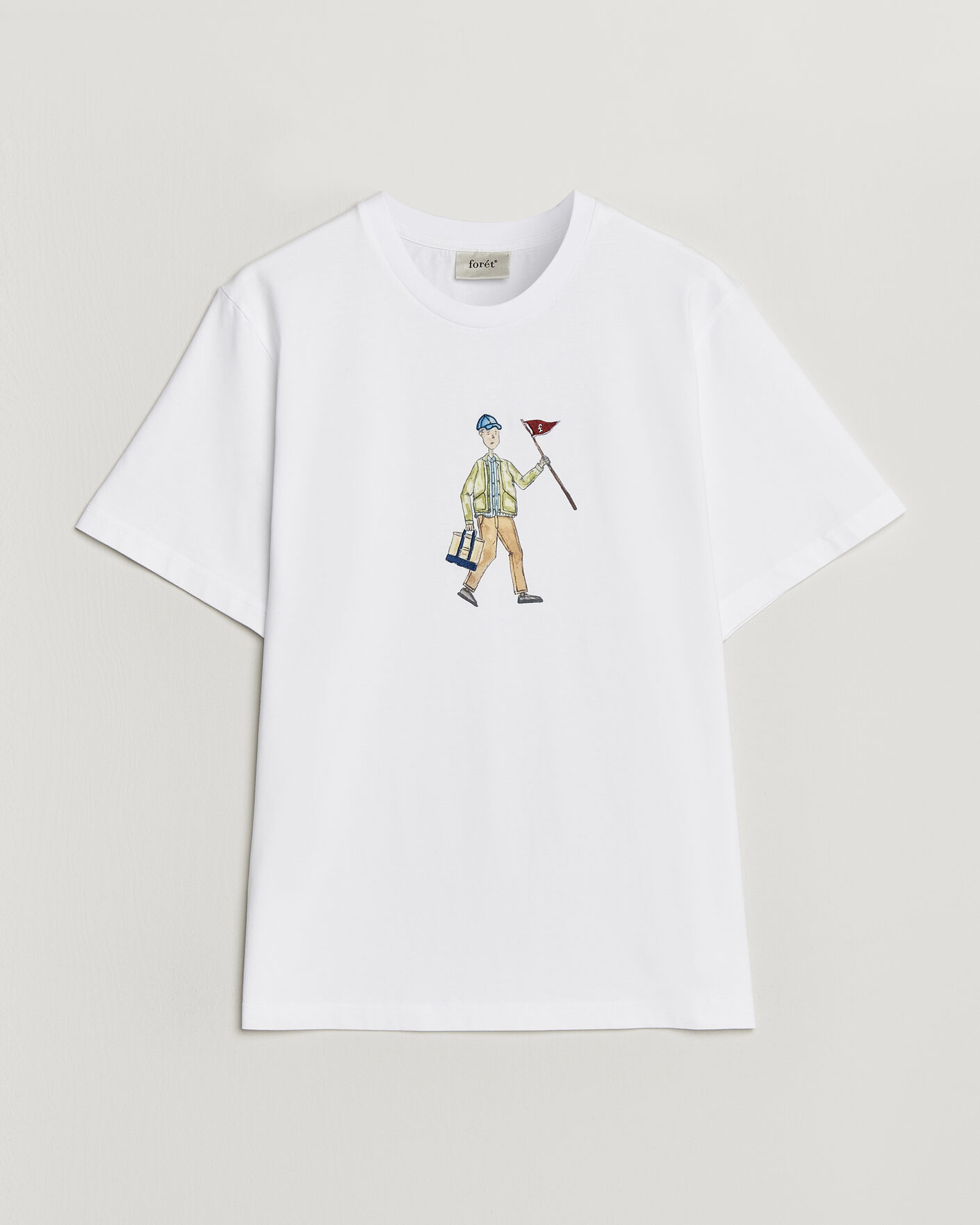 Heren | T-shirts | Forét | Patrol T-Shirt White