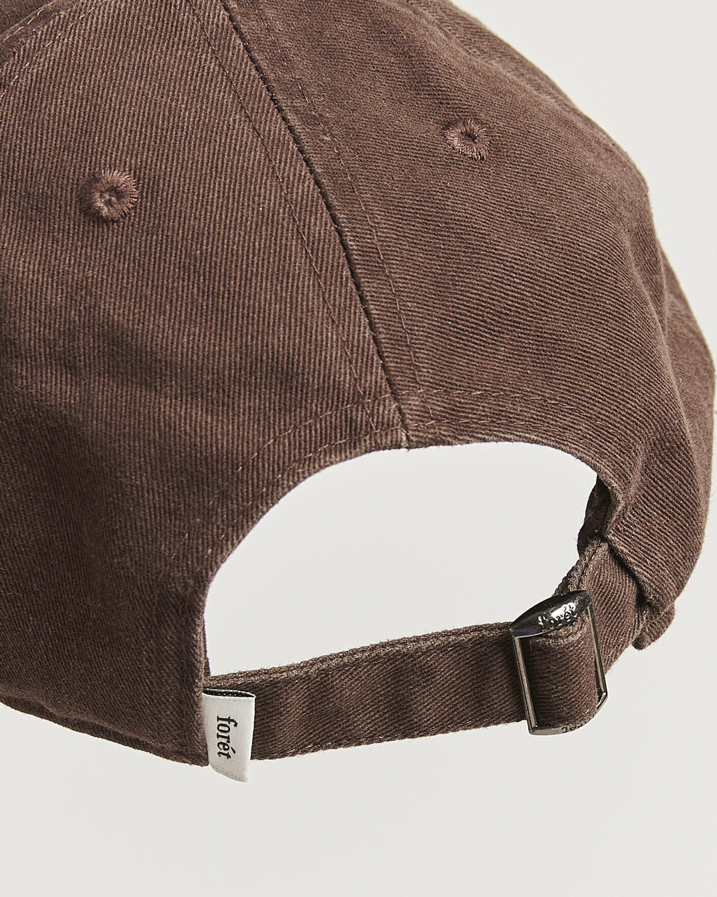 Heren | Hoeden en petten | Forét | Hawk Washed Cap Brown
