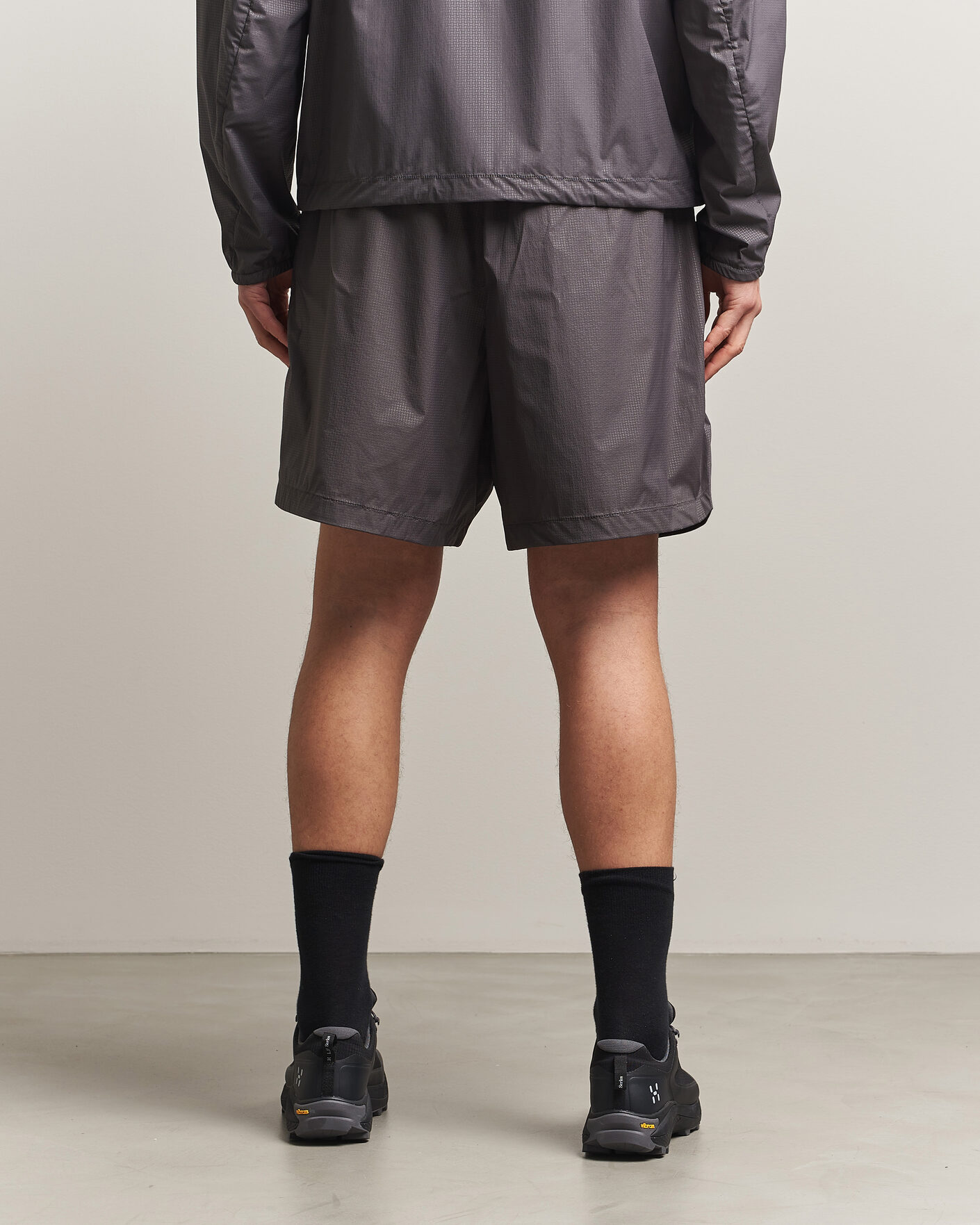 Heren | Korte broek | Stone Island | Stellina Nylon Stretch Shorts Charcoal