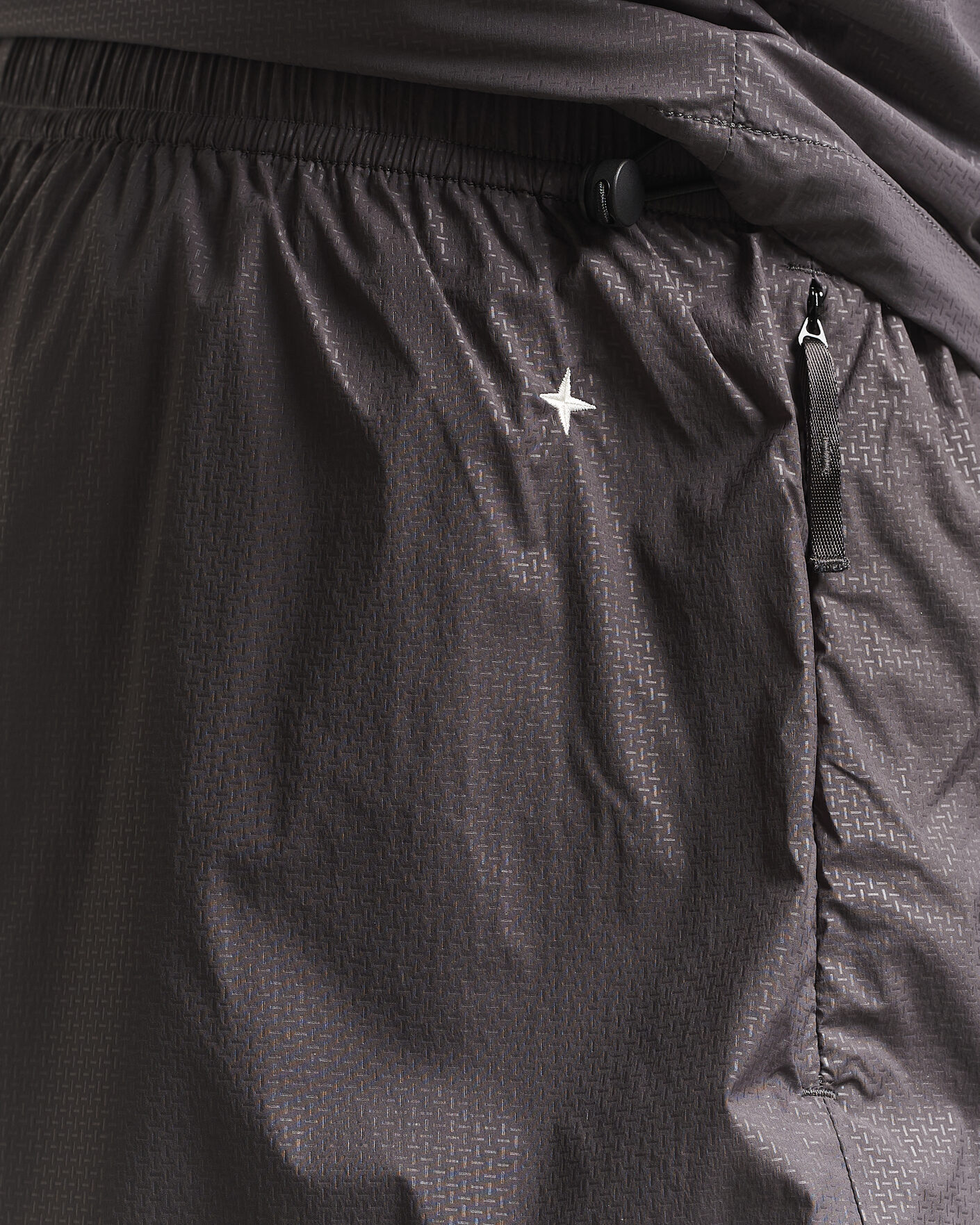 Heren | Korte broek | Stone Island | Stellina Nylon Stretch Shorts Charcoal