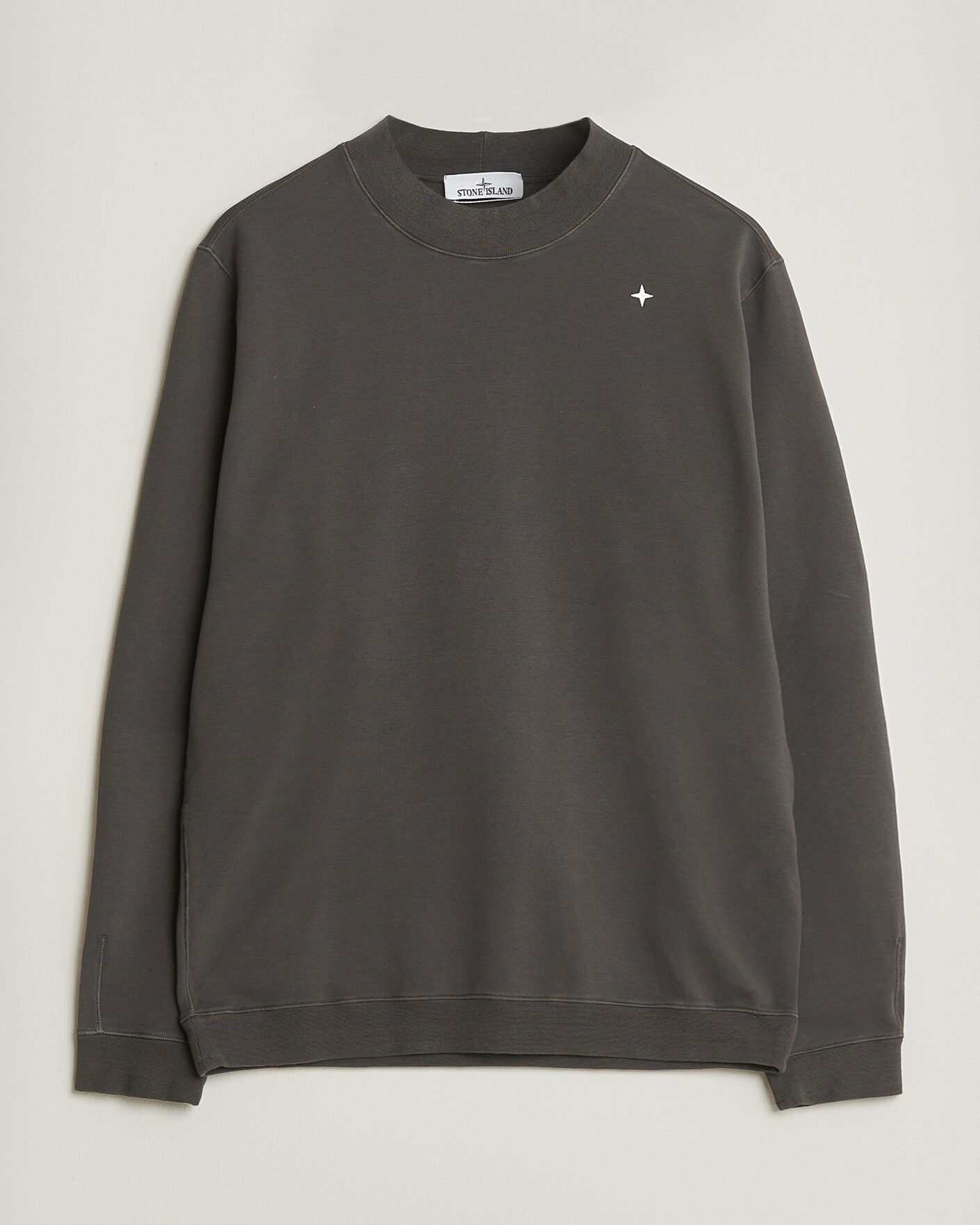 Heren | Truien | Stone Island | Stellina Cotton Sweatshirt Charcoal