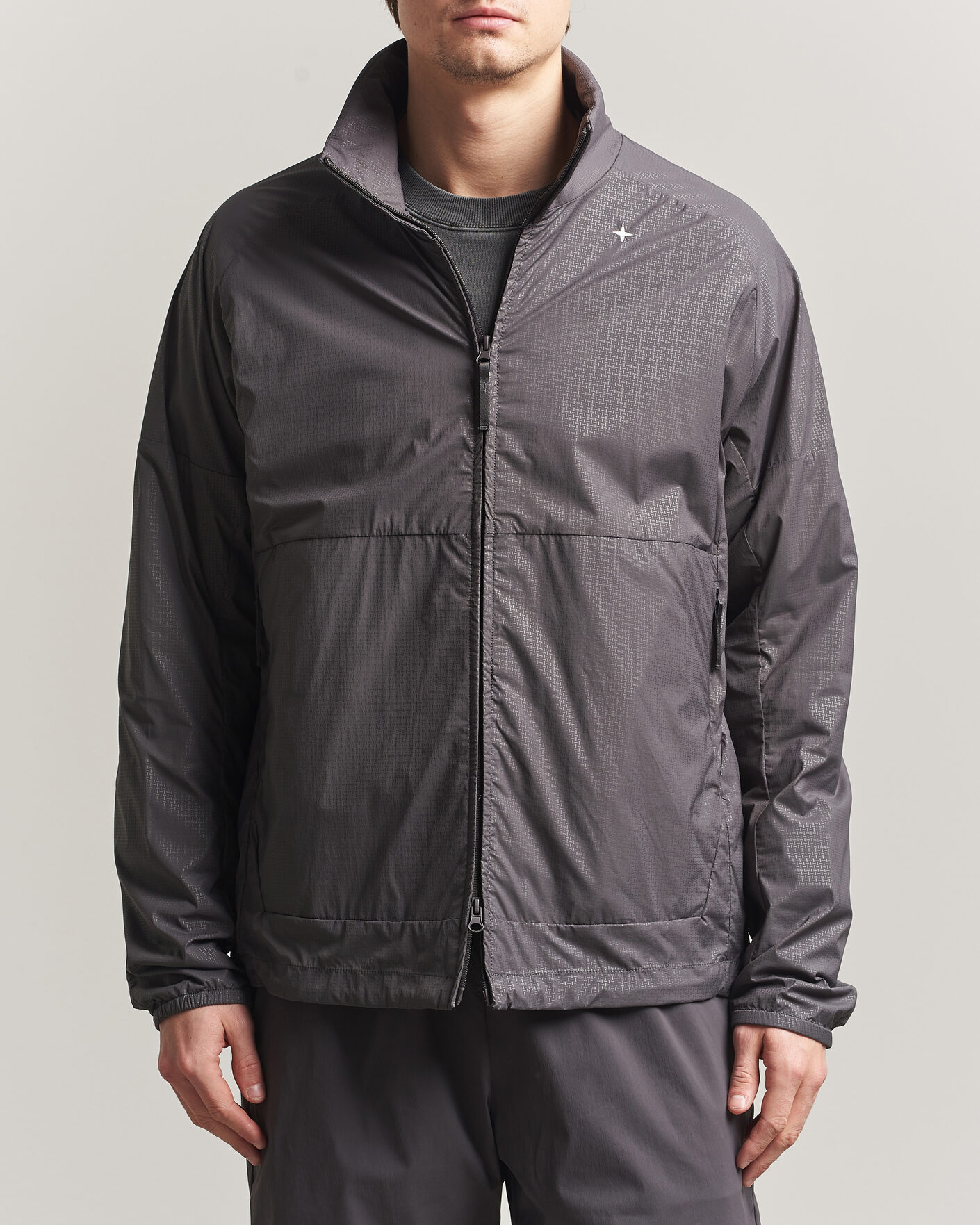 Heren | Jassen | Stone Island | Stellina Nylon Stretch Field Jacket Charcoal