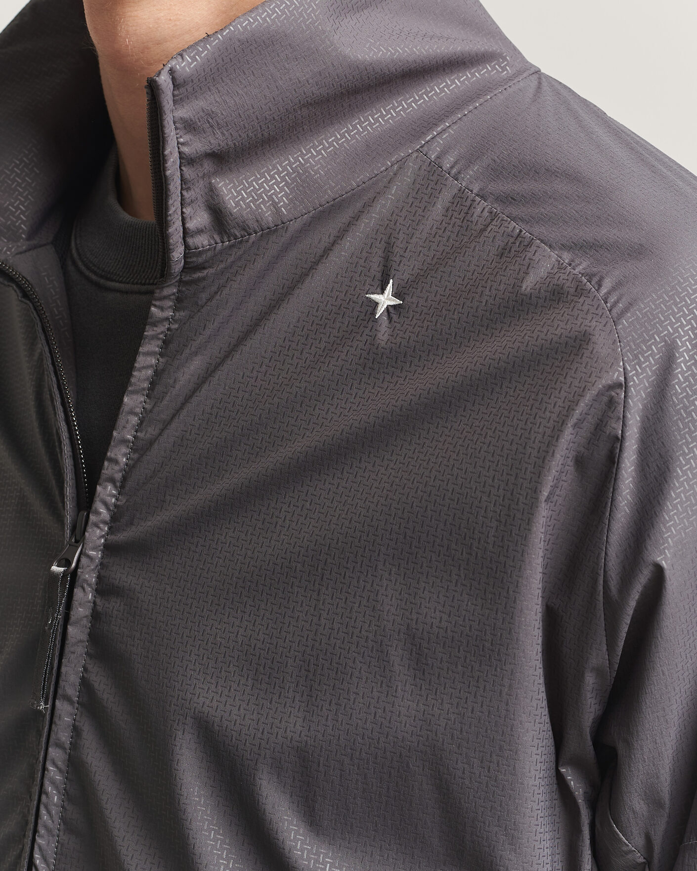 Heren | Jassen | Stone Island | Stellina Nylon Stretch Field Jacket Charcoal