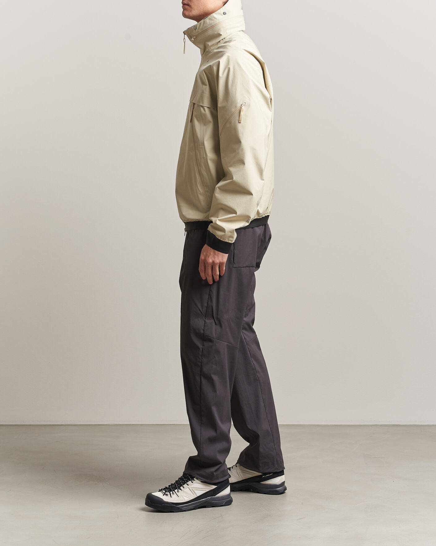Heren | Broeken | Stone Island | Stellina Technical Nylon Stretch Trousers Charcoal
