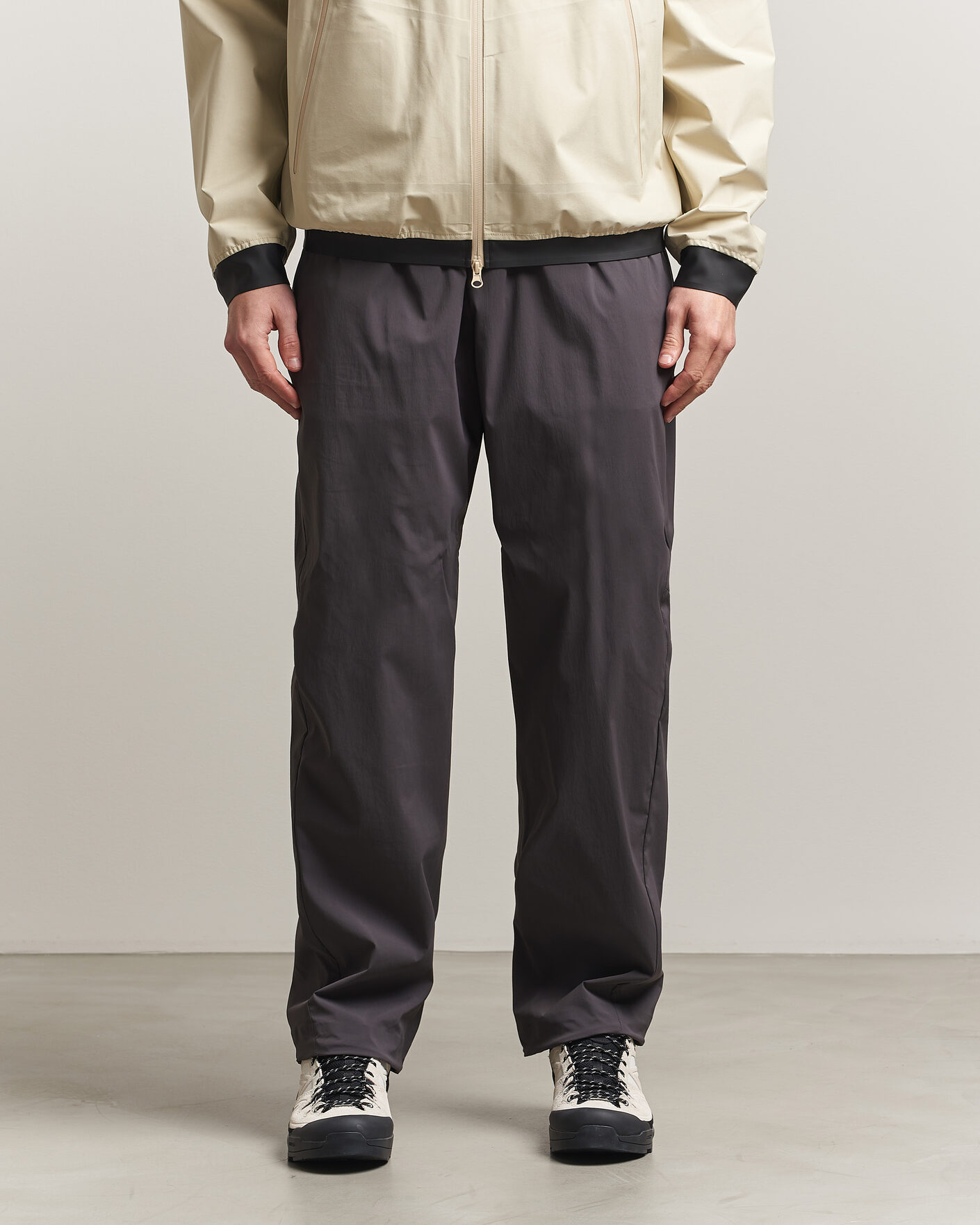 Heren | Broeken | Stone Island | Stellina Technical Nylon Stretch Trousers Charcoal