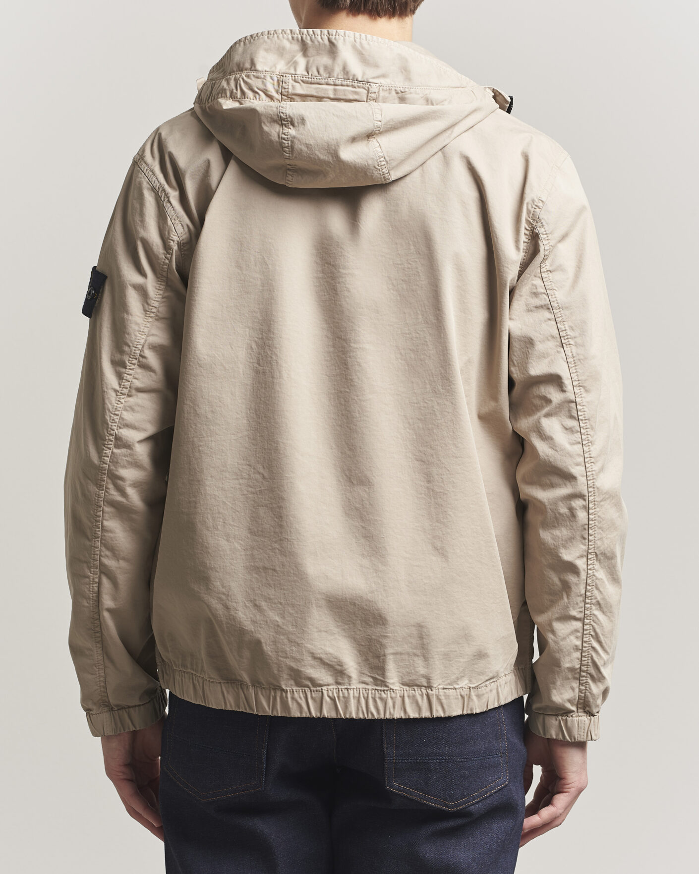 Heren | Jassen | Stone Island | Stretch Cotton Twill Hood Jacket Desert
