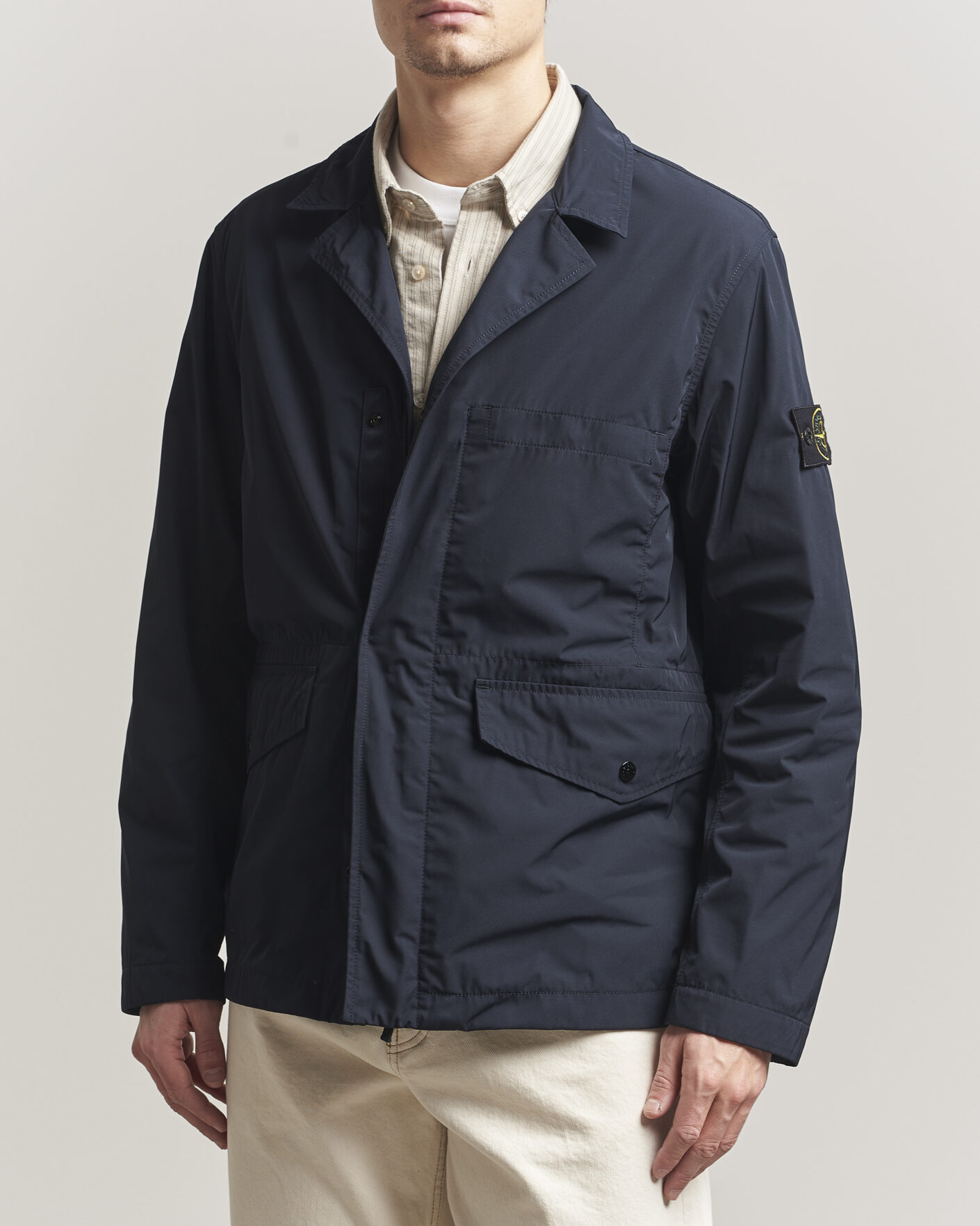 Heren | Jassen | Stone Island | Micro Twill Blazer Jacket Navy